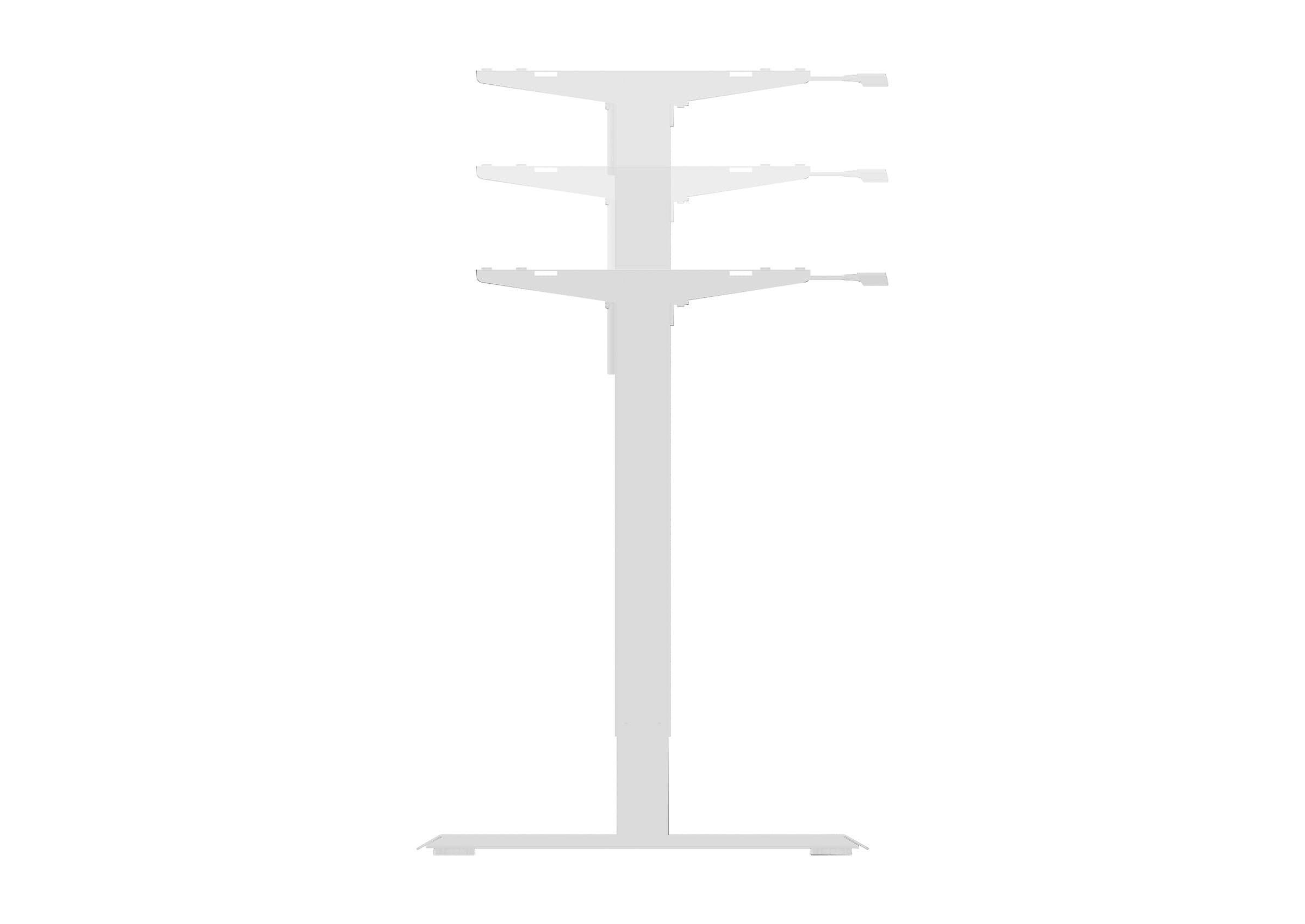 Cadre de bureau celexon ECO eAdjust-71121 réglable en hauteur électriquement - 71 - 121 cm