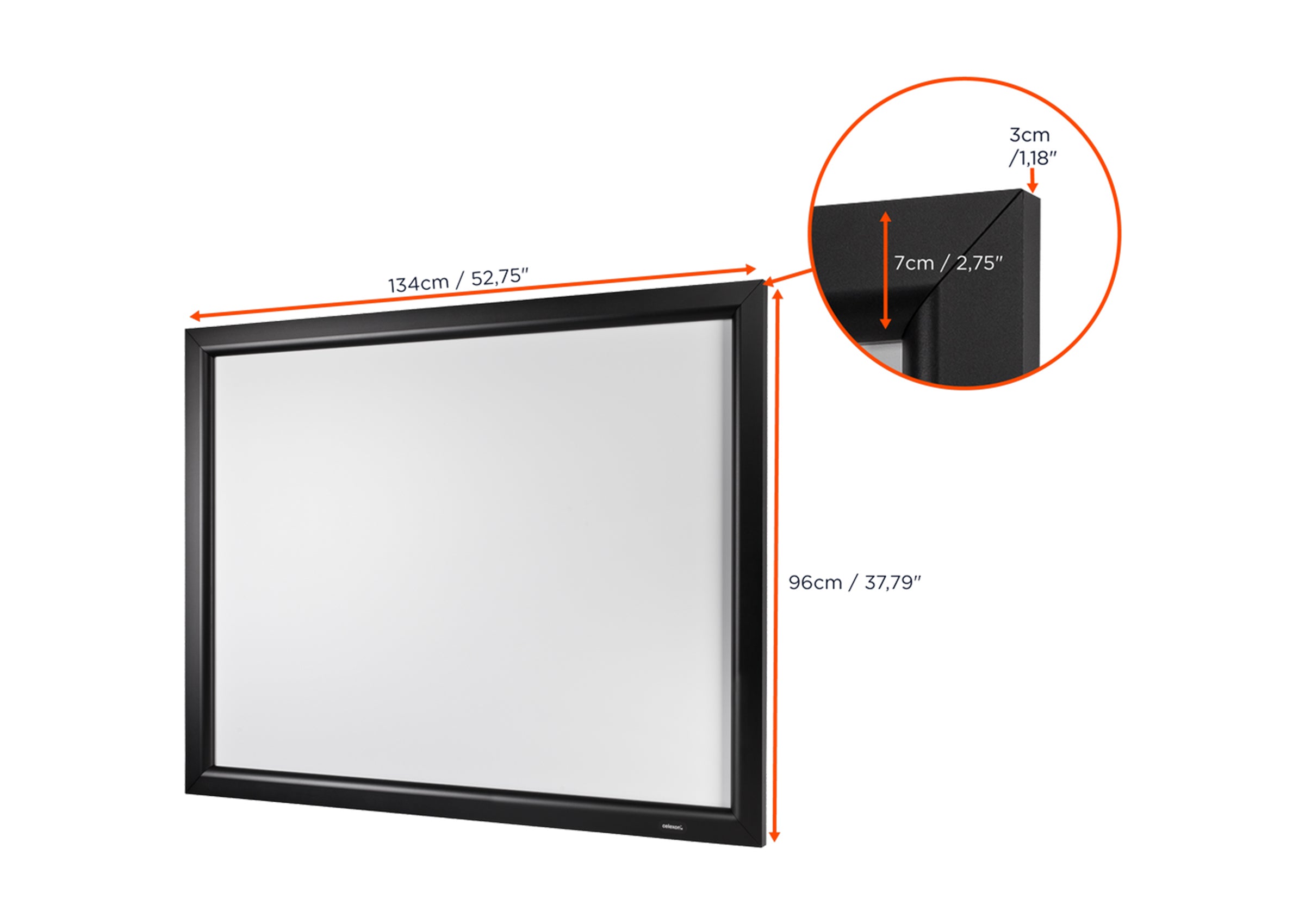 Pantalla de marco celexon HomeCinema