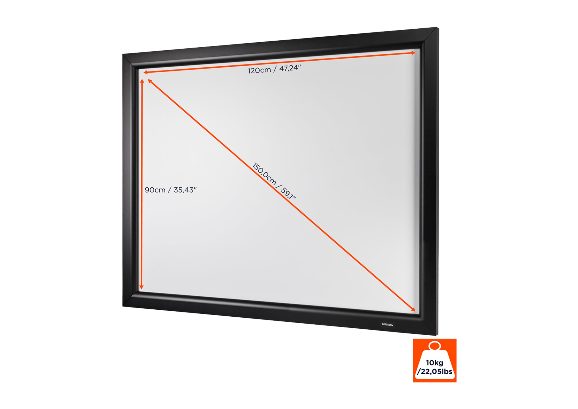 Pantalla de marco celexon HomeCinema