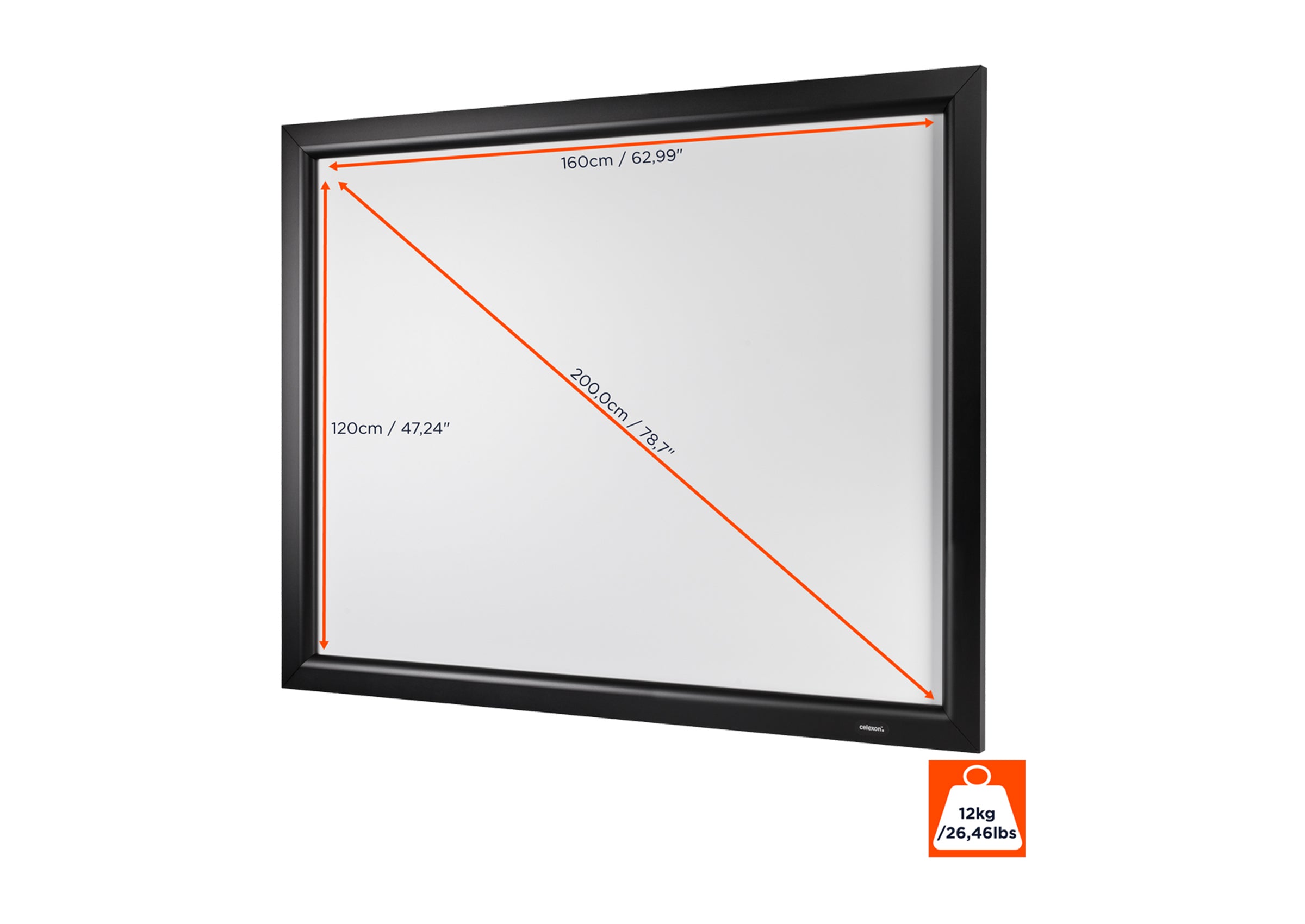 Pantalla de marco celexon HomeCinema