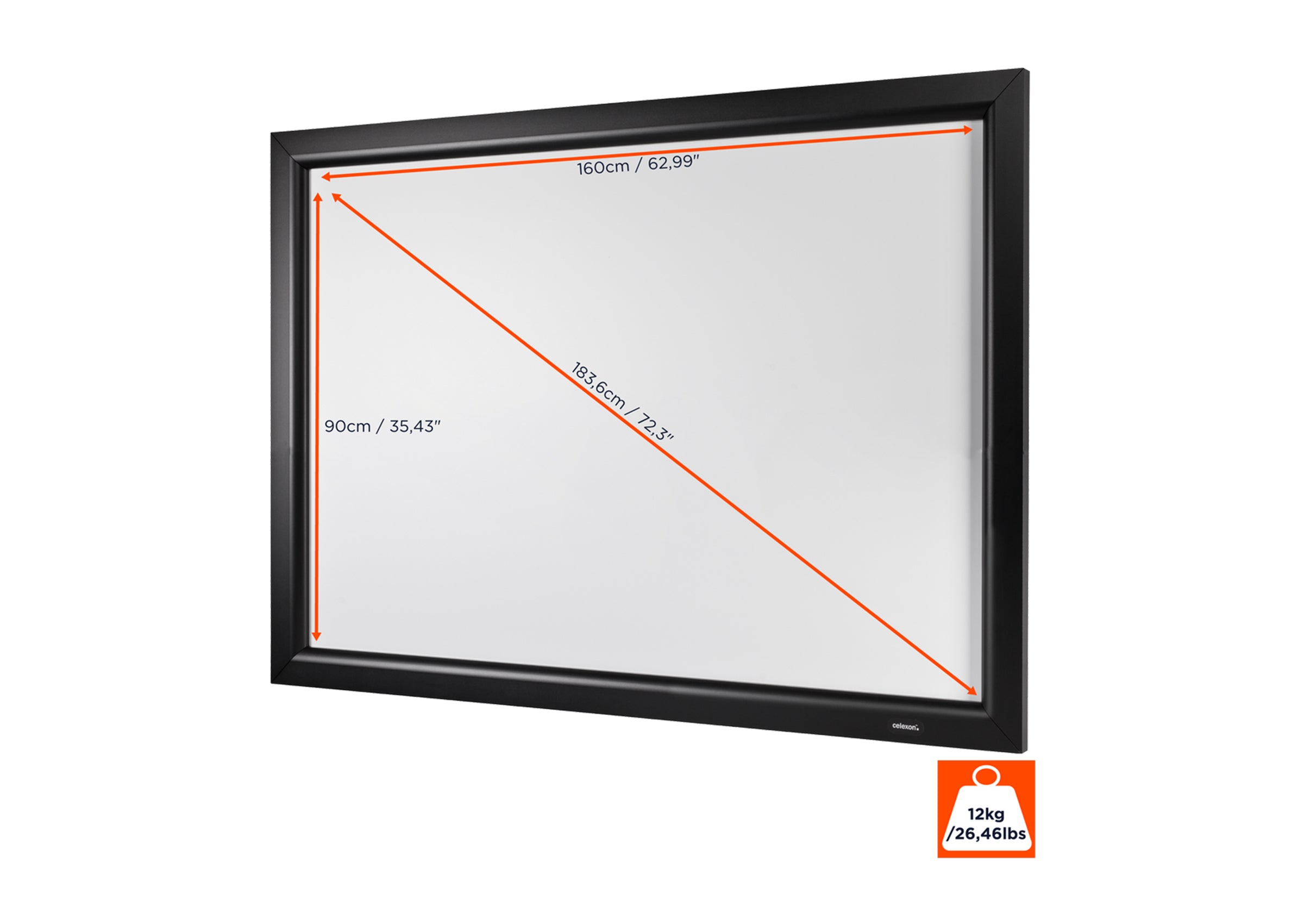 Pantalla de marco celexon HomeCinema