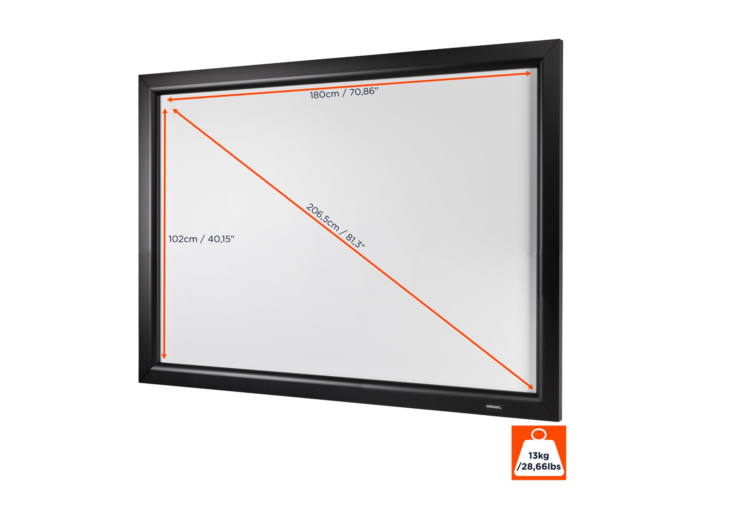 Pantalla de marco celexon HomeCinema