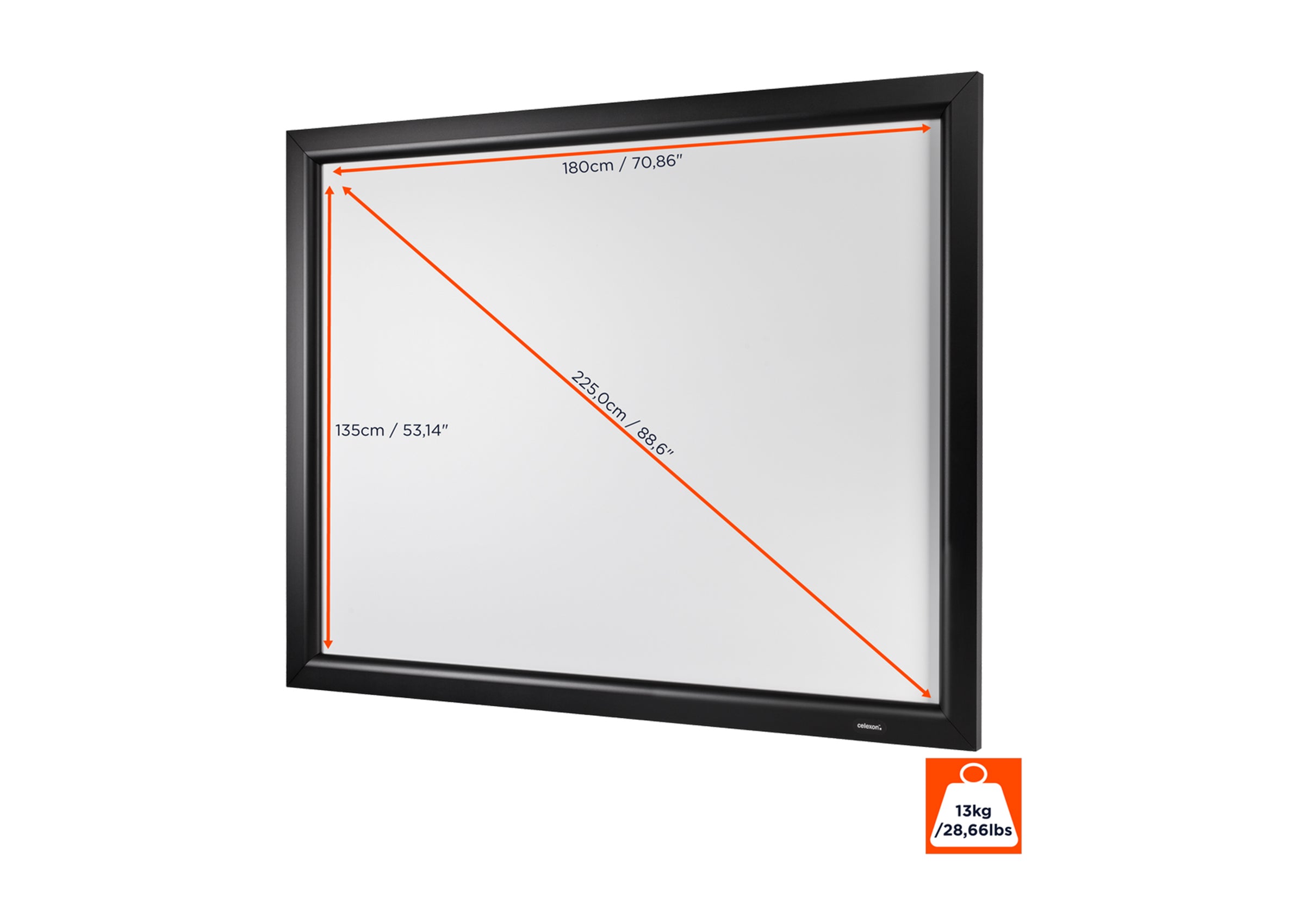 Pantalla de marco celexon HomeCinema