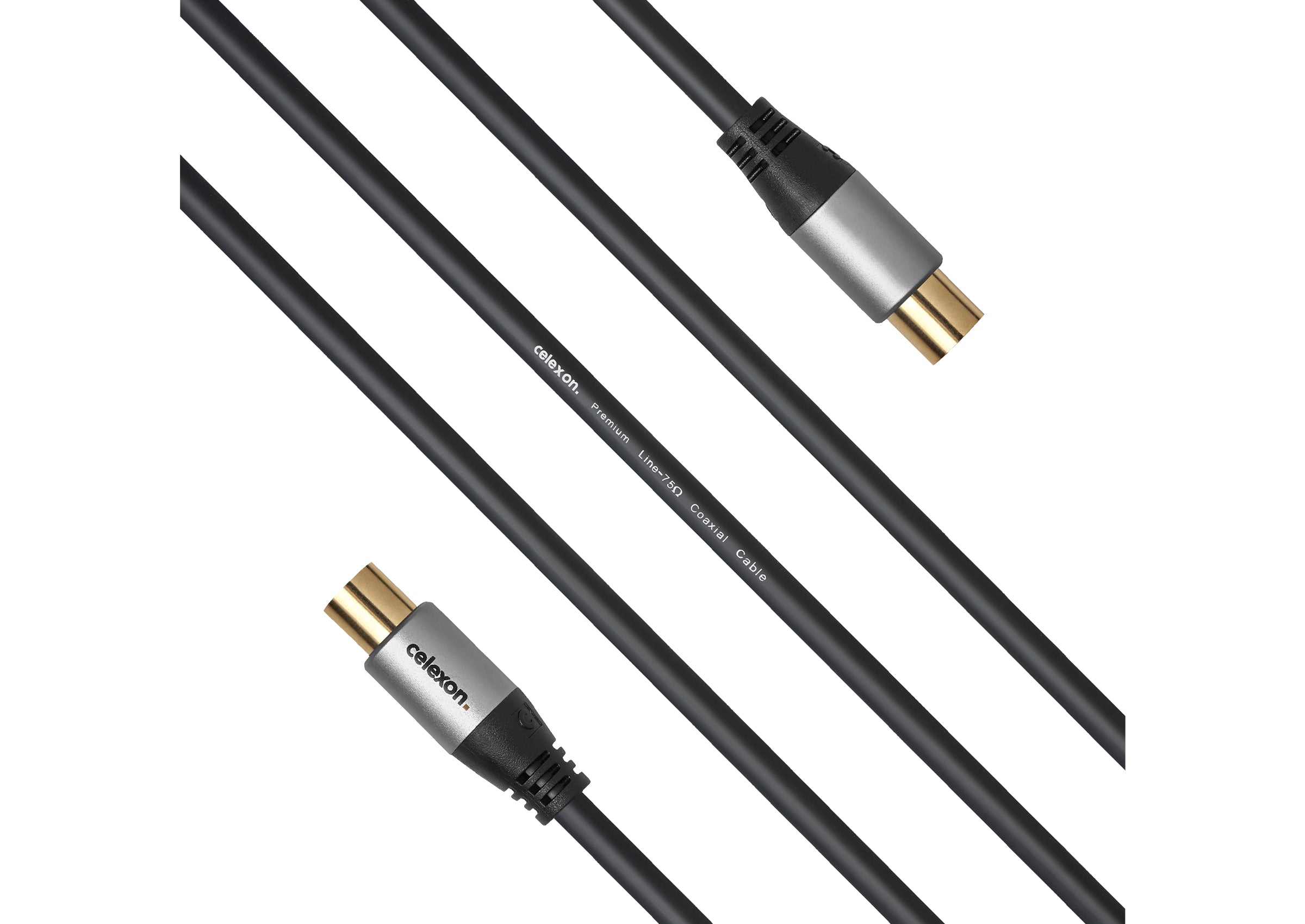 Câble d'antenne TV coaxial celexon PRO