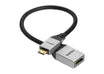 celexon Mini HDMI auf HDMI M/F Adapter mit Ethernet - 2.0a/b 4K 0,25m - Professional Line