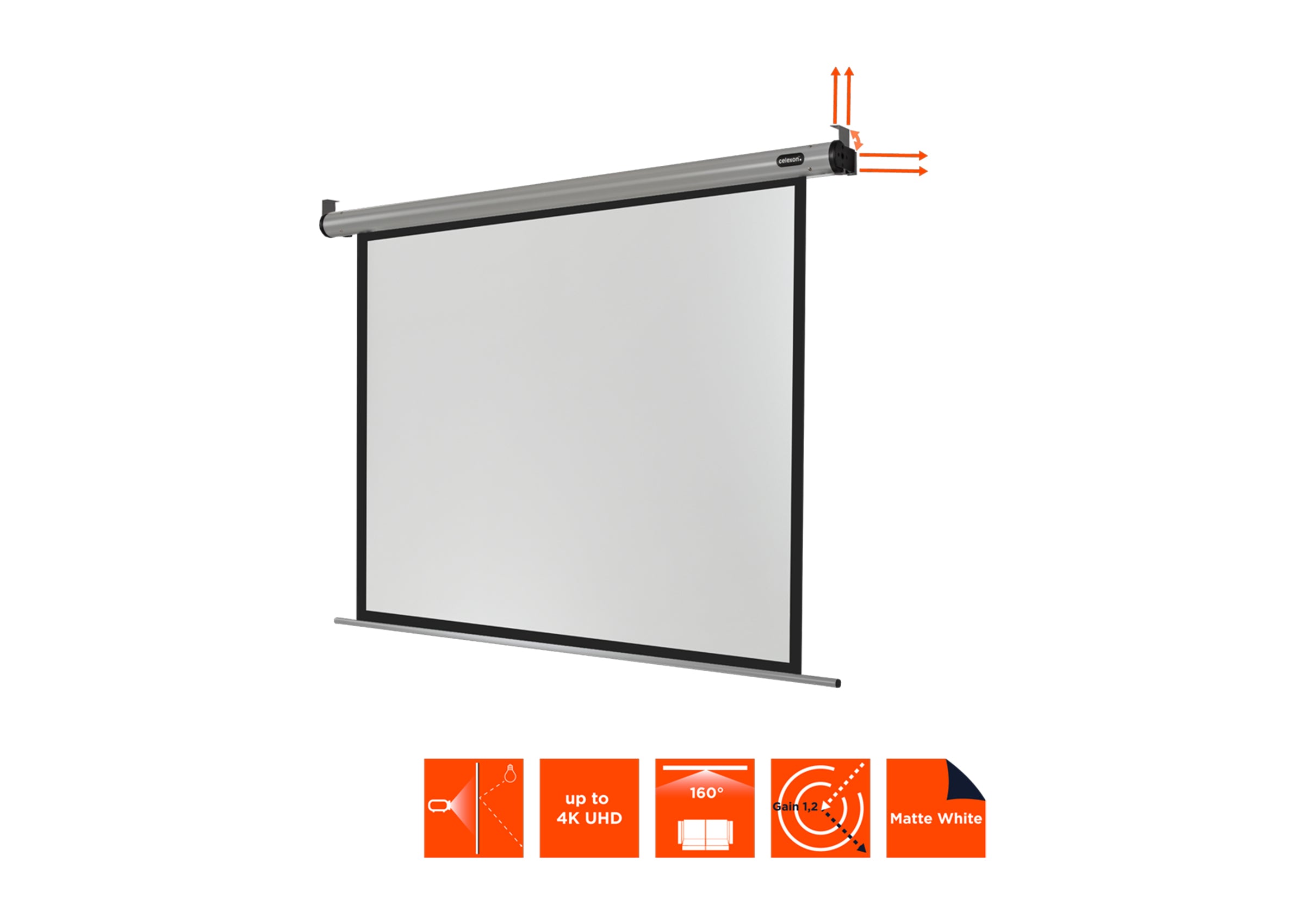 Écran de projection motorisé celexon HomeCinema