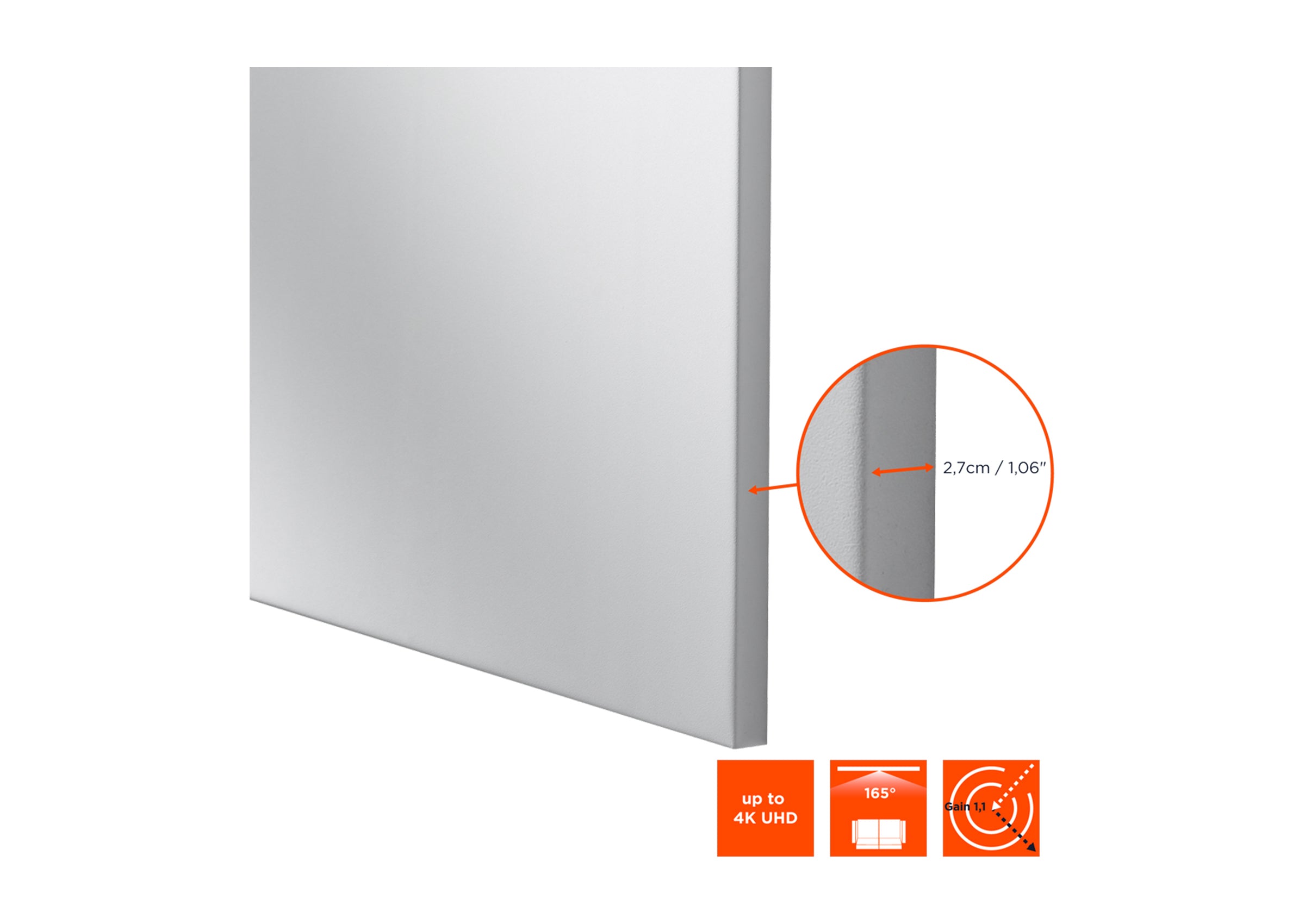 celexon pantalla de marco Expert PureWhite