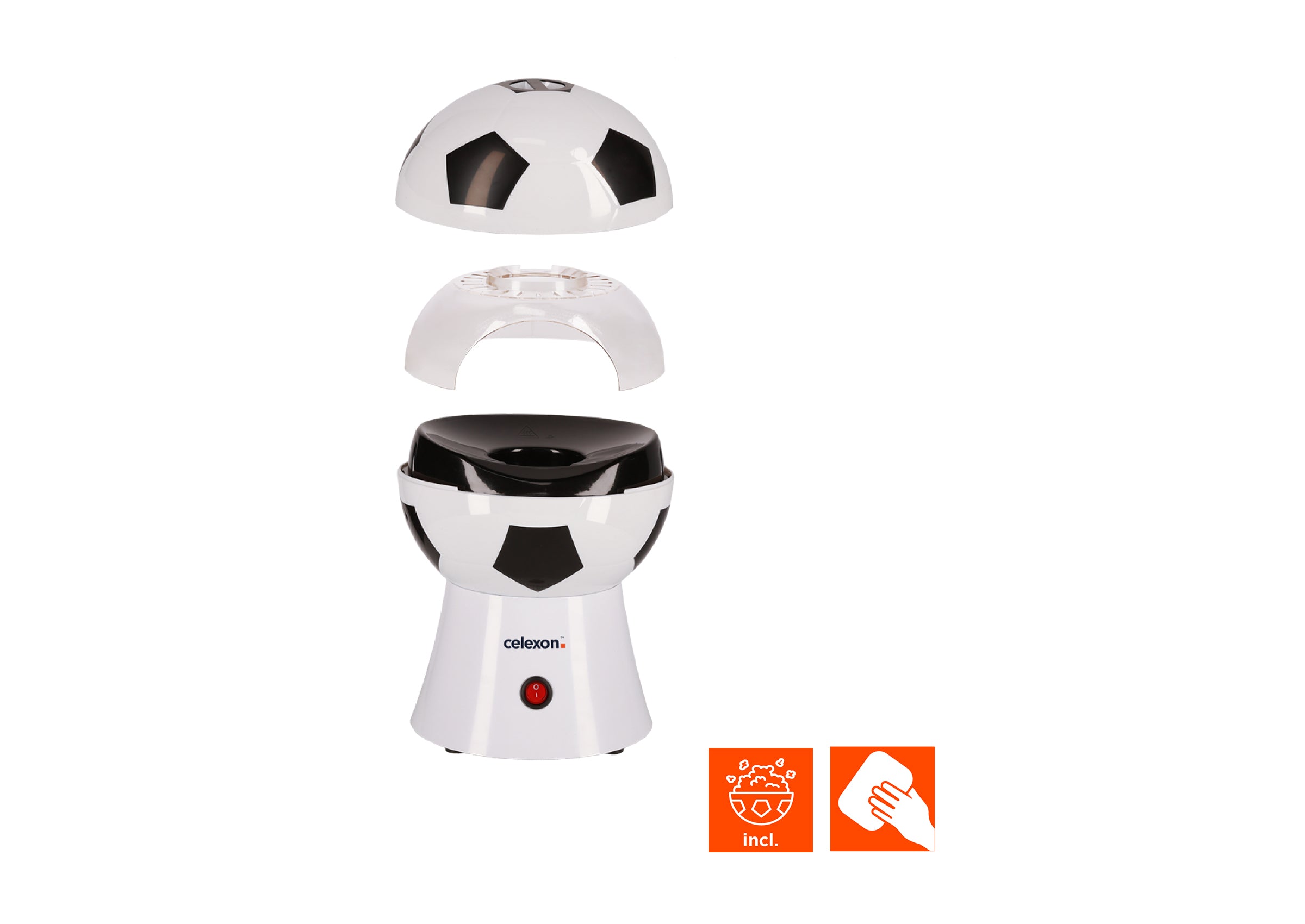 celexon SoccerPop SP10 - Máquina de palomitas celexon SoccerPop SP10
