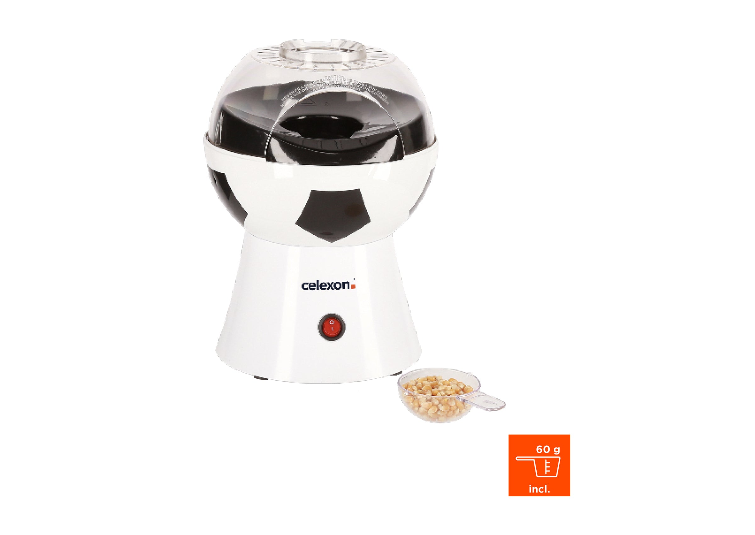 celexon SoccerPop SP10 - Máquina de palomitas celexon SoccerPop SP10
