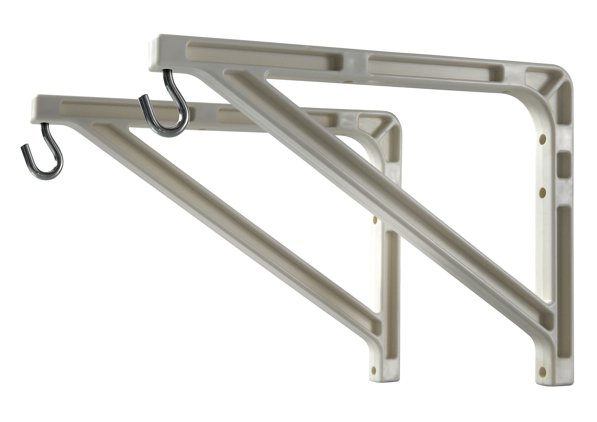 celexon Equerres pour écran de la série Economy - 35/50cm - Blanc - Adapté à presque tous les écrans celexon Economy