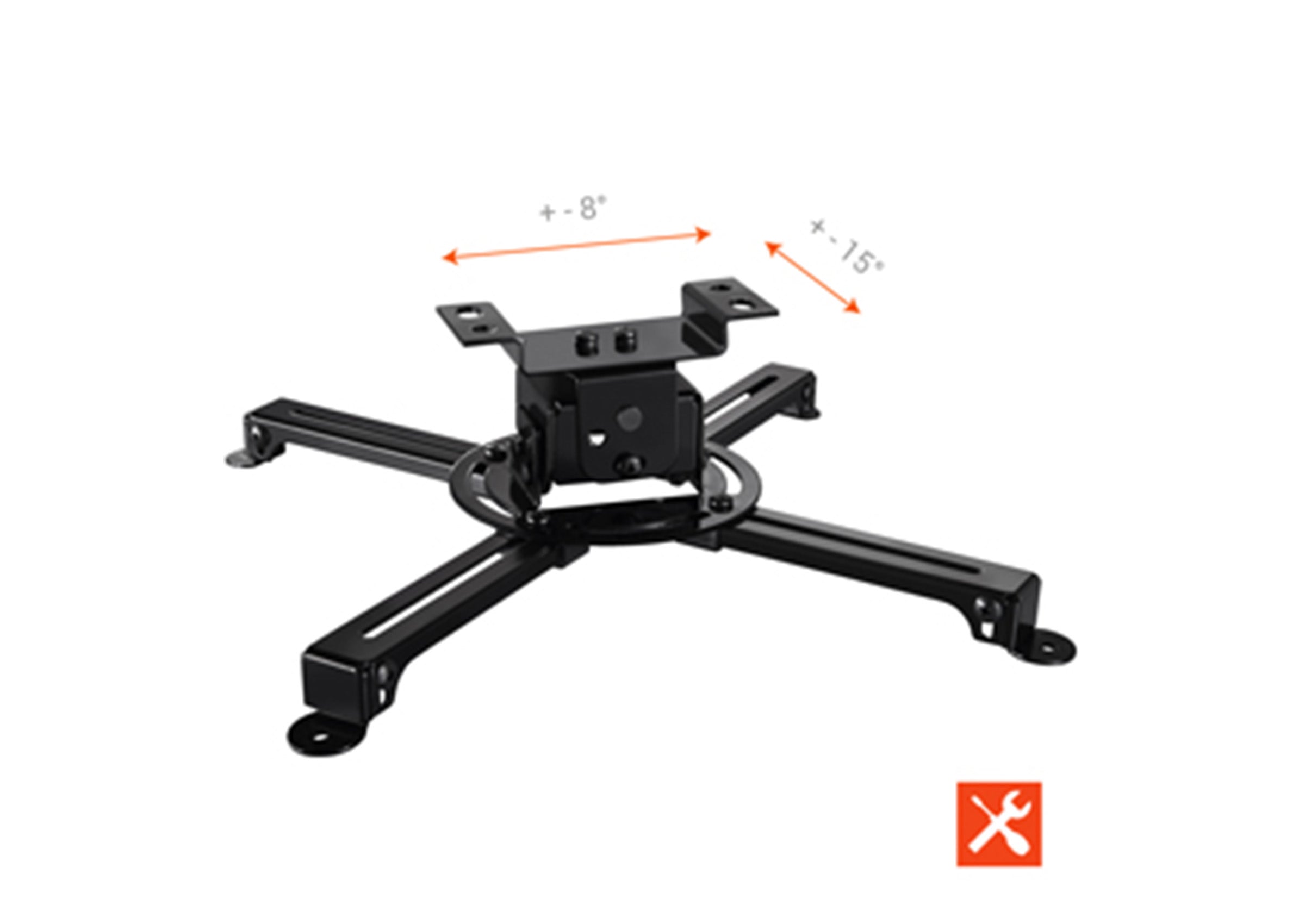 Support universel pour plafond celexon MultiCel Pro