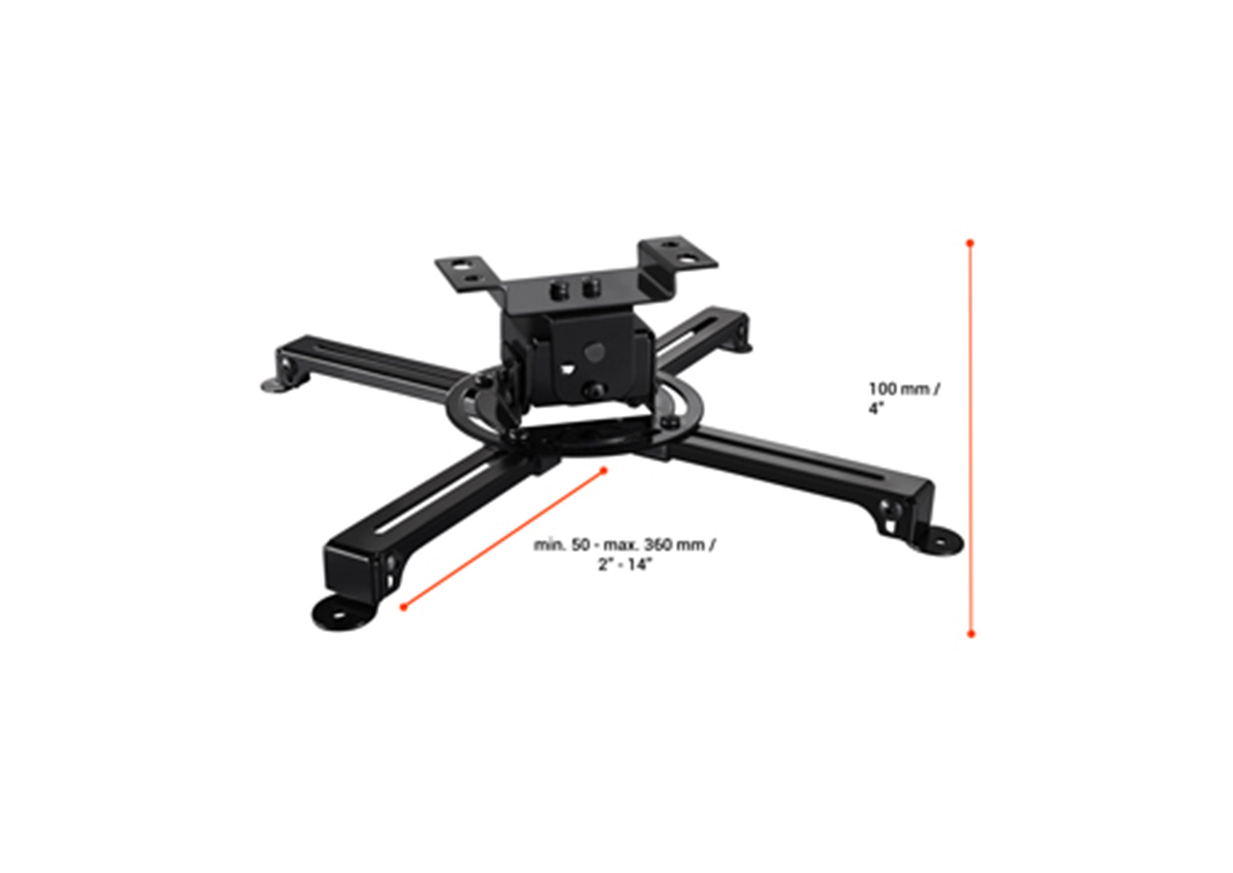 Support universel pour plafond celexon MultiCel Pro