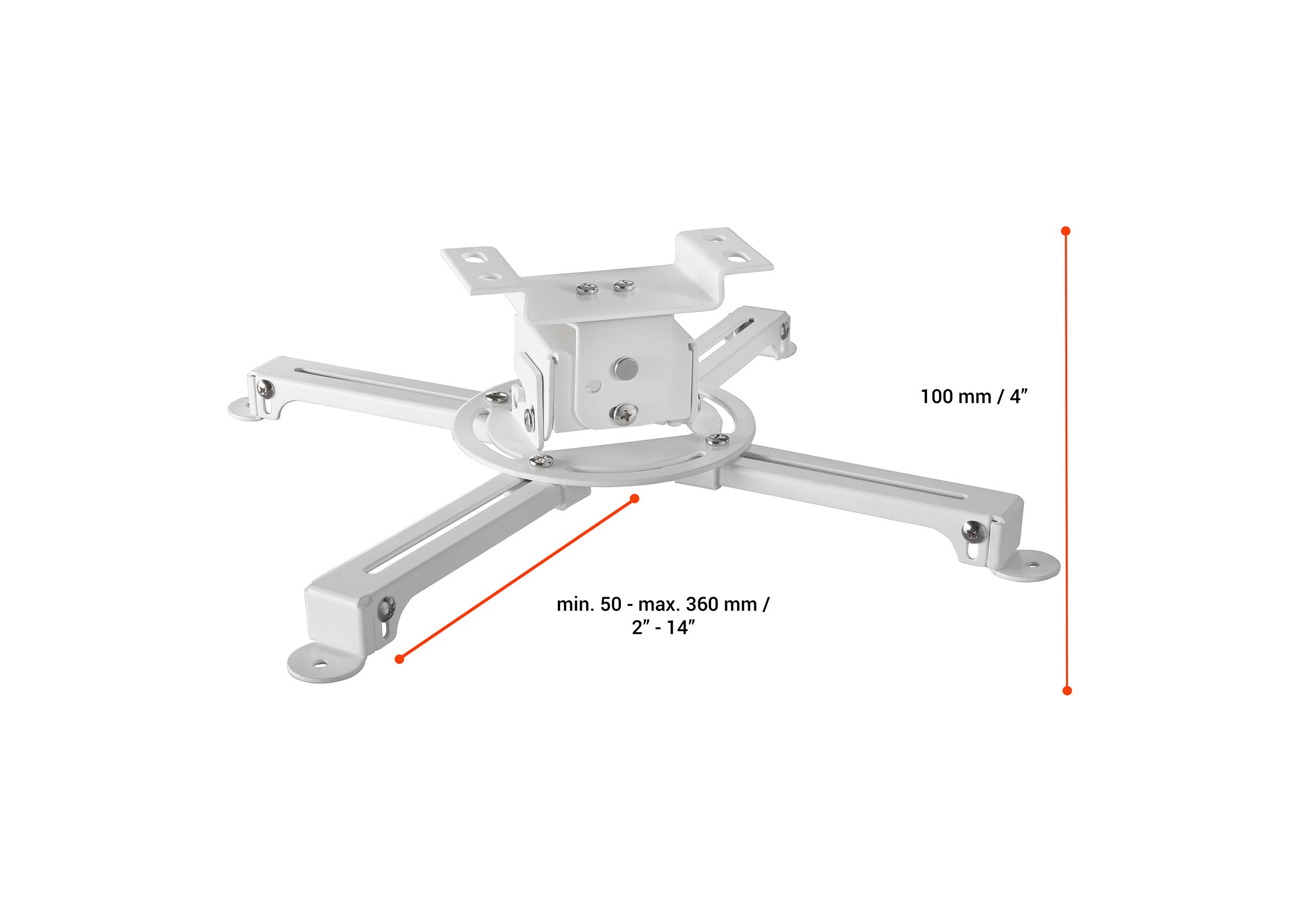 Support universel pour plafond celexon MultiCel Pro