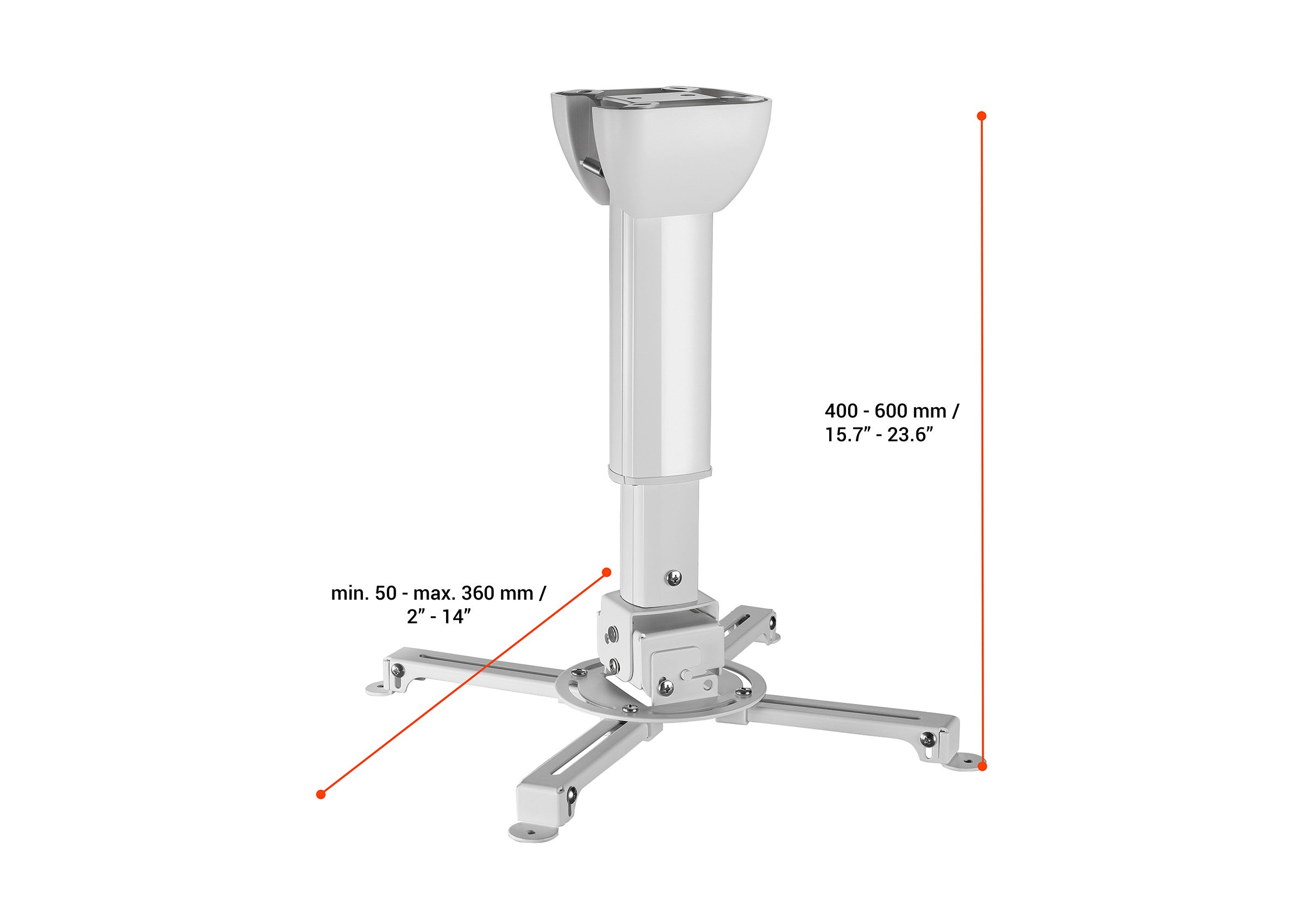 Support universel pour plafond celexon MultiCel Pro