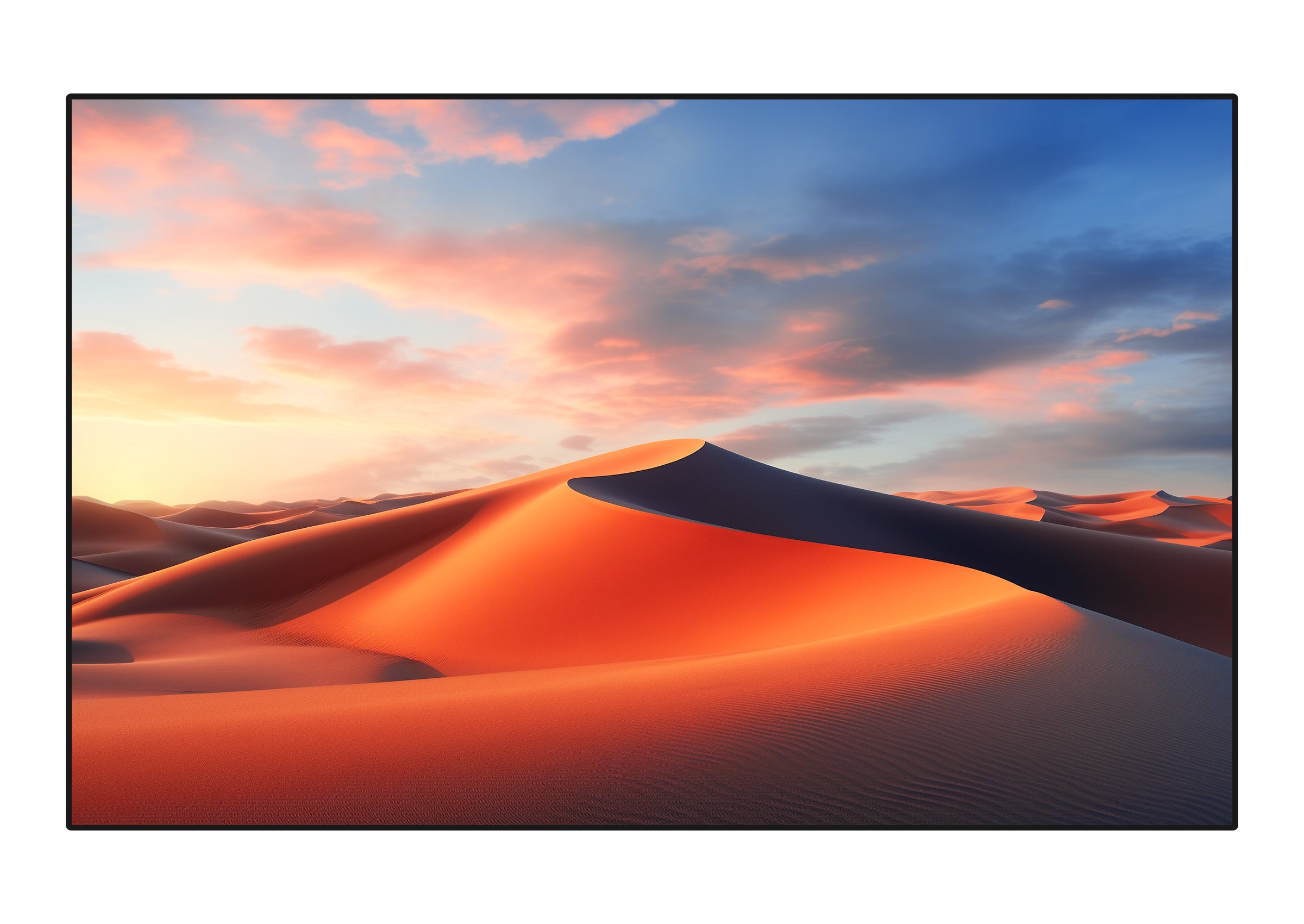 Écran de projection sur cadre celexon Fresnel HomeCinema UST à Haut Contraste SlimFrame