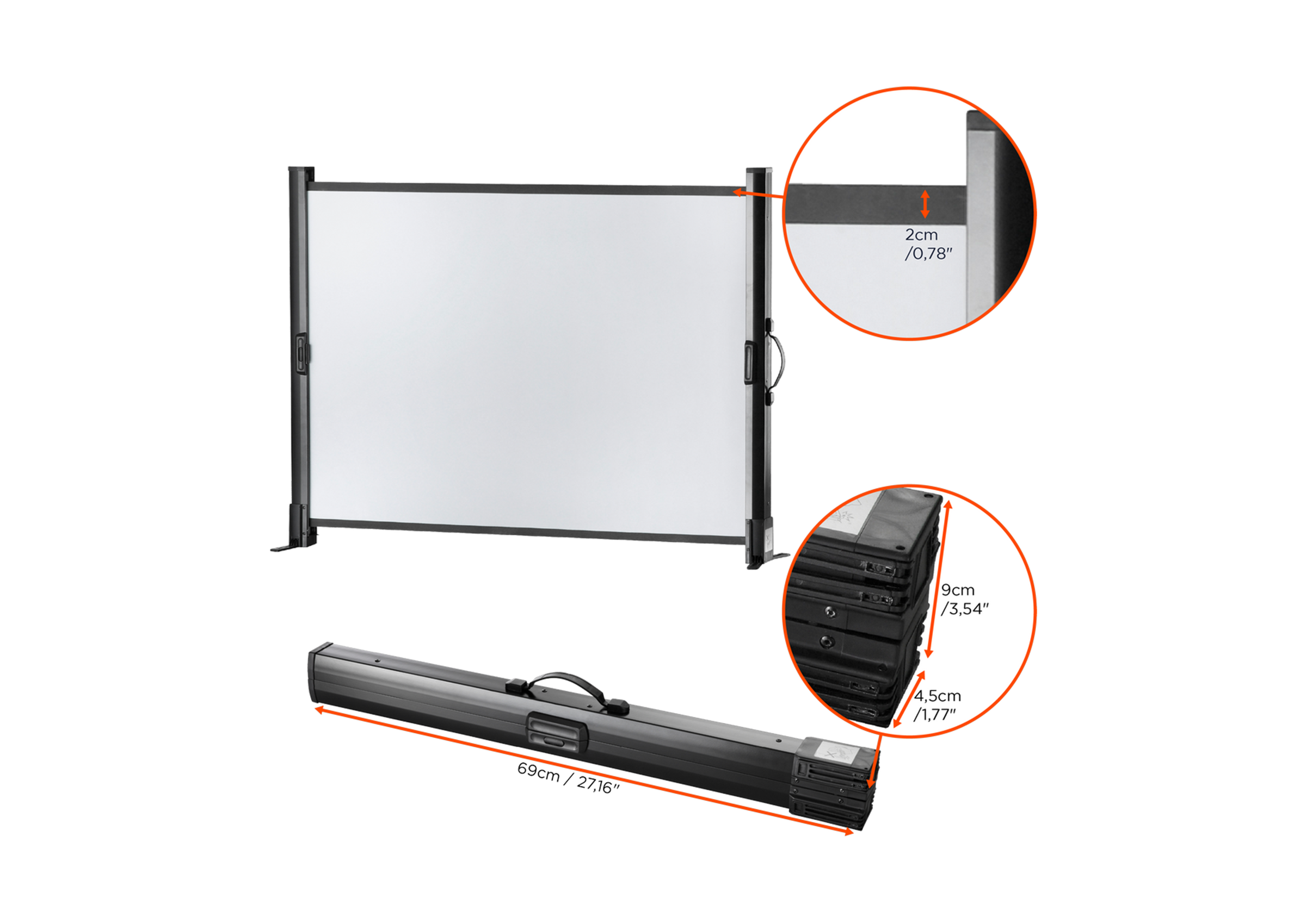 Écran de table mobile celexon PRO