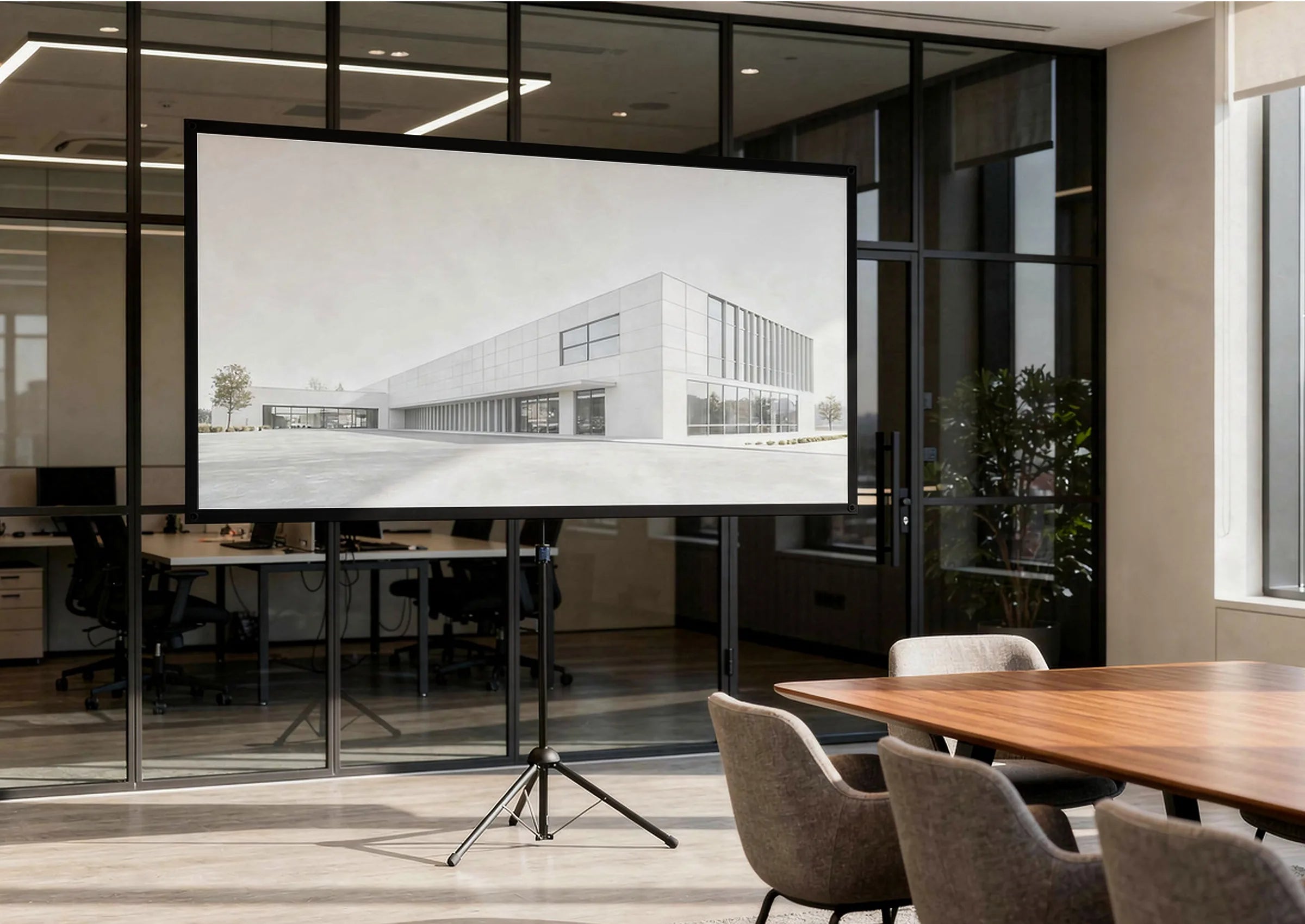 celexon Ultra-ligera pantalla de trípode