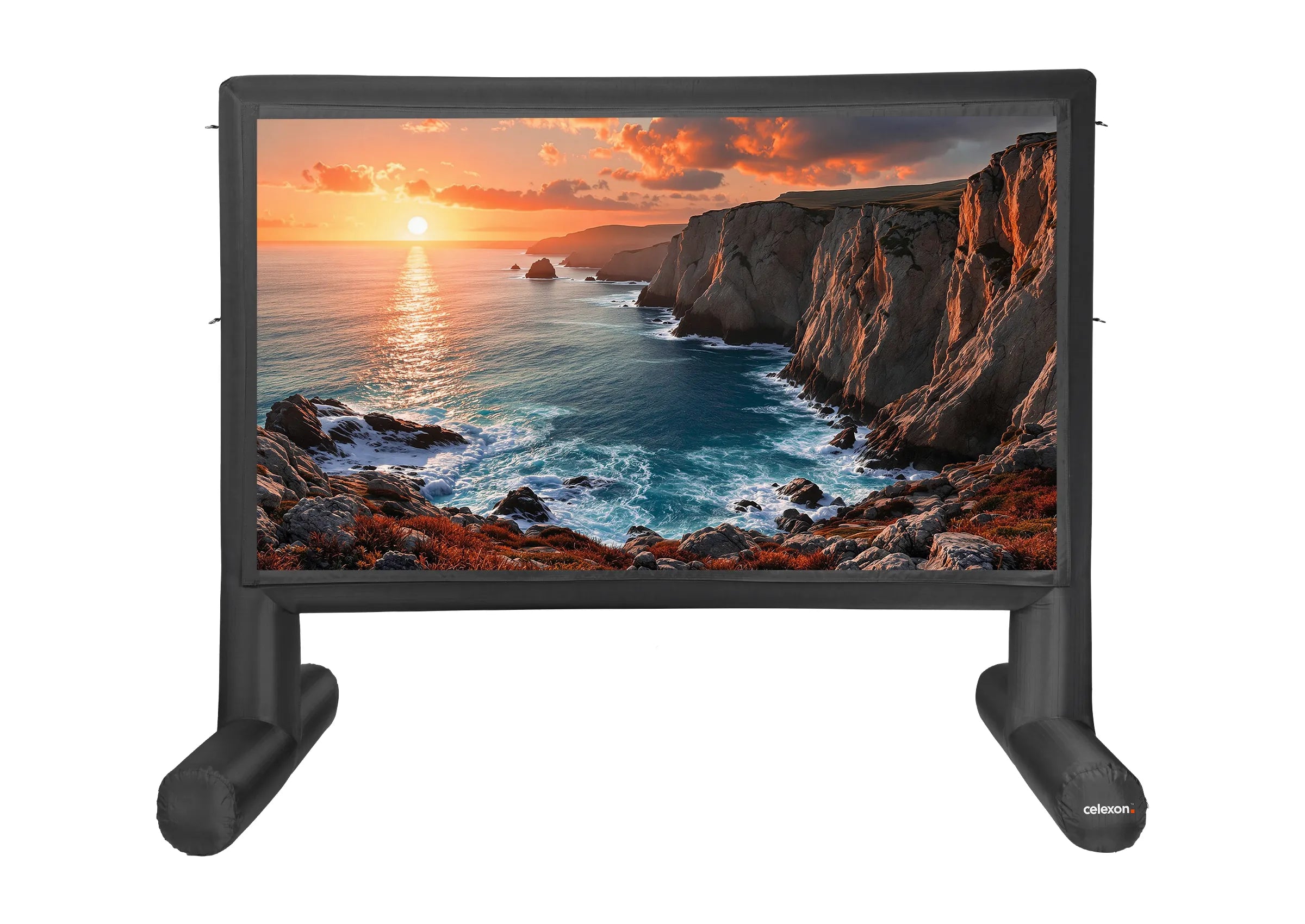 celexon Oppustelig udendørs projektionslærred Professional INF