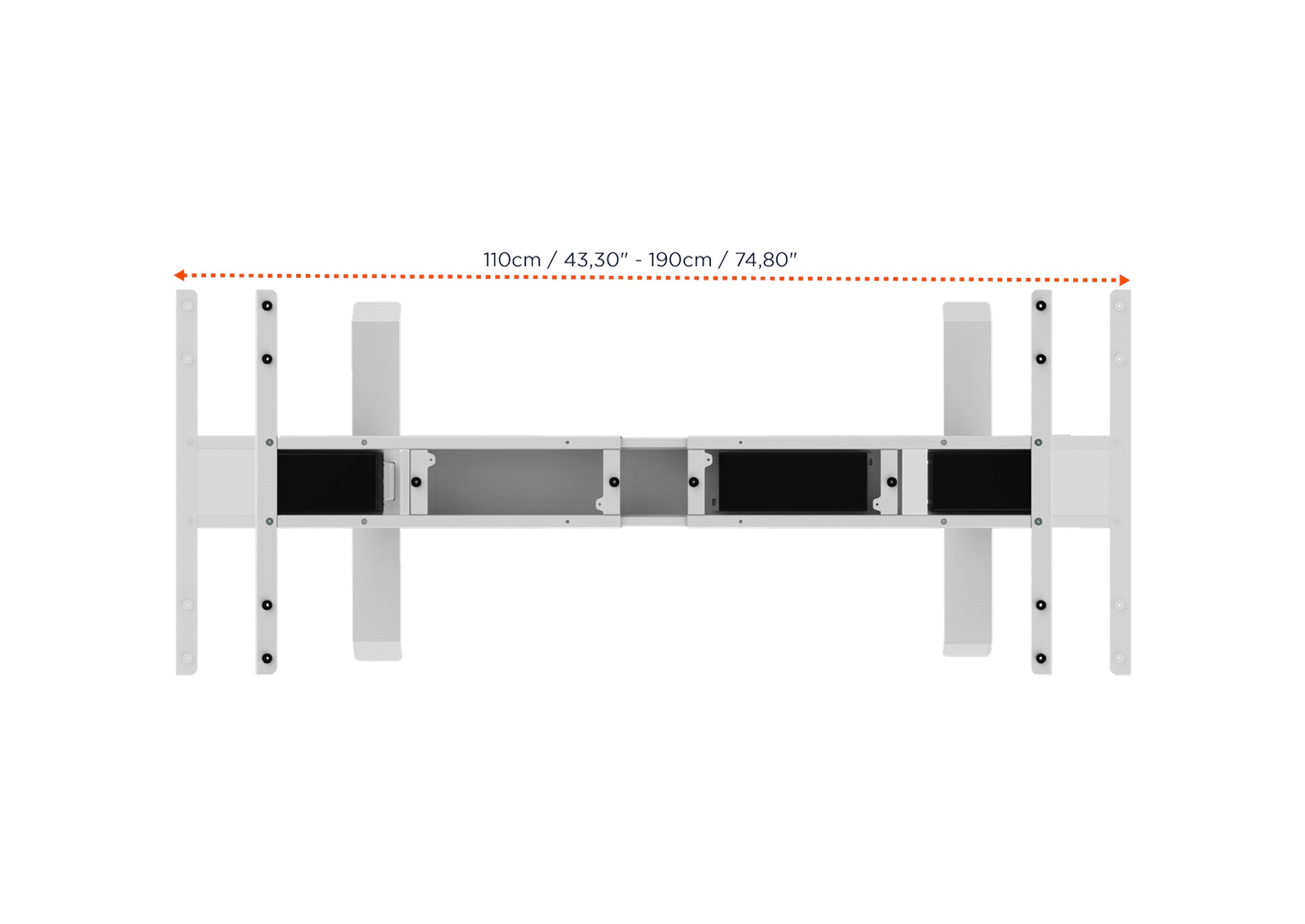 celexon elektrisch höhenverstellbarer Schreibtisch Professional eAdjust-58123