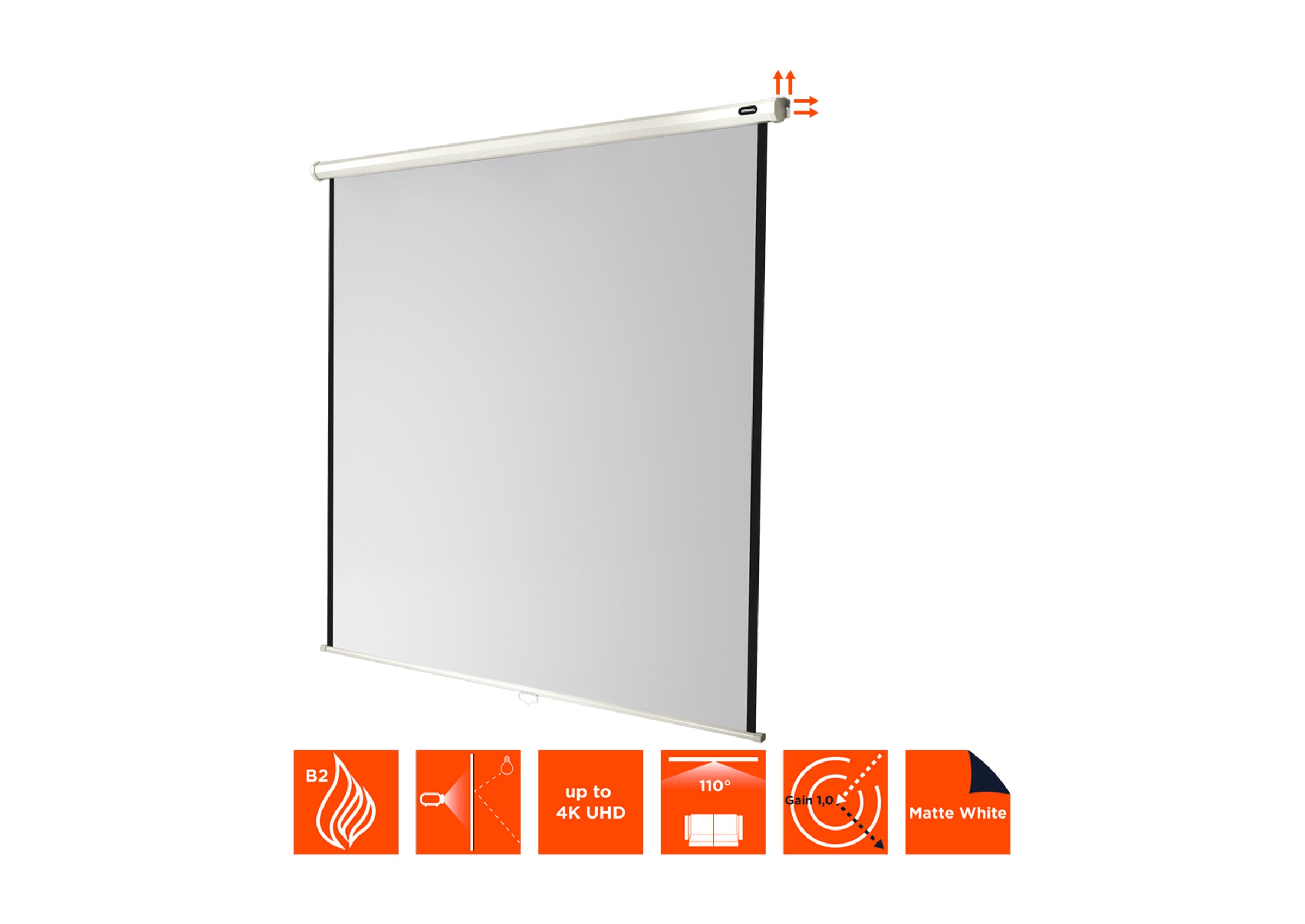 Écran de projection manuel celexon Economy