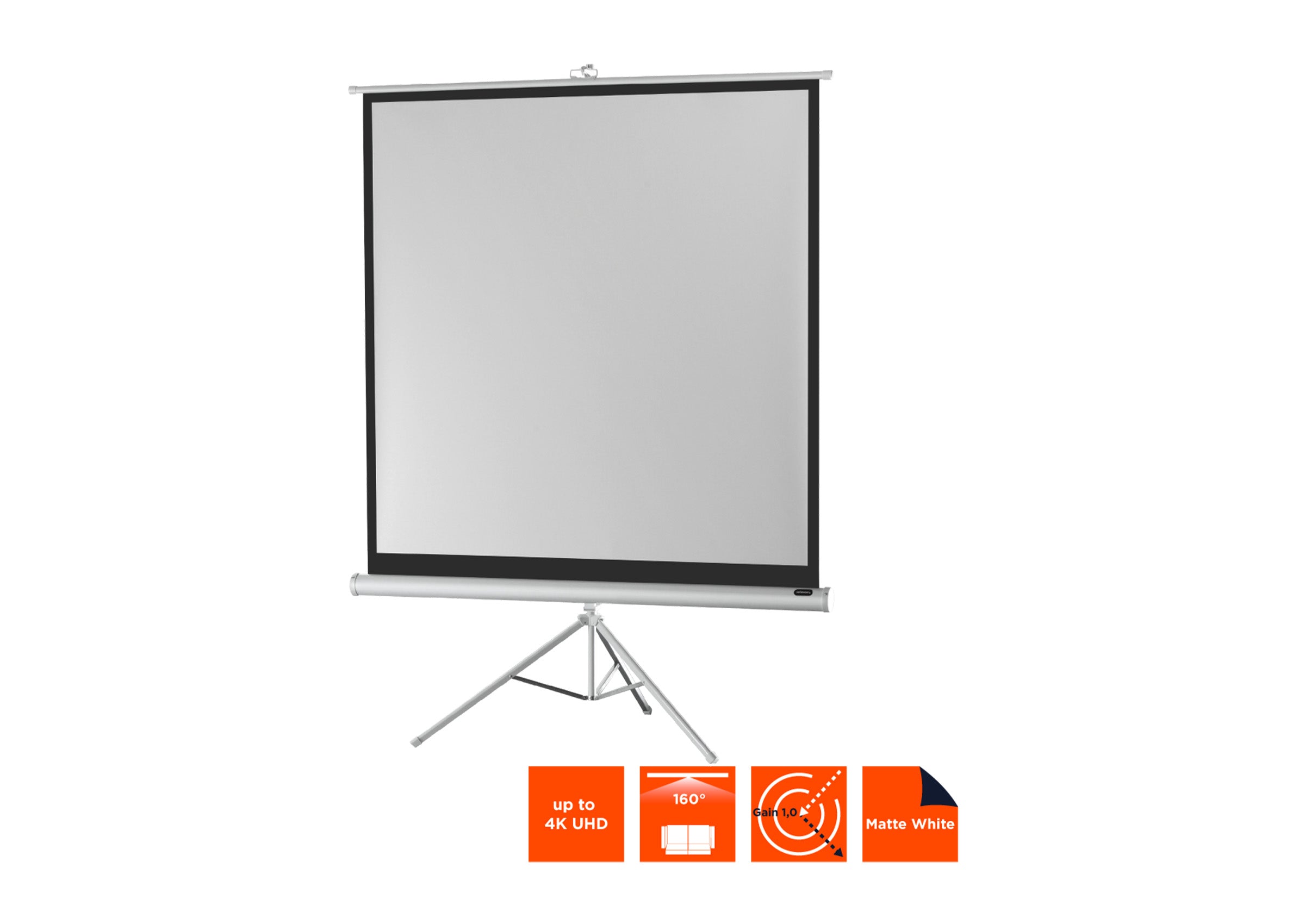 celexon Economy pantalla de tripode - Edición blanco