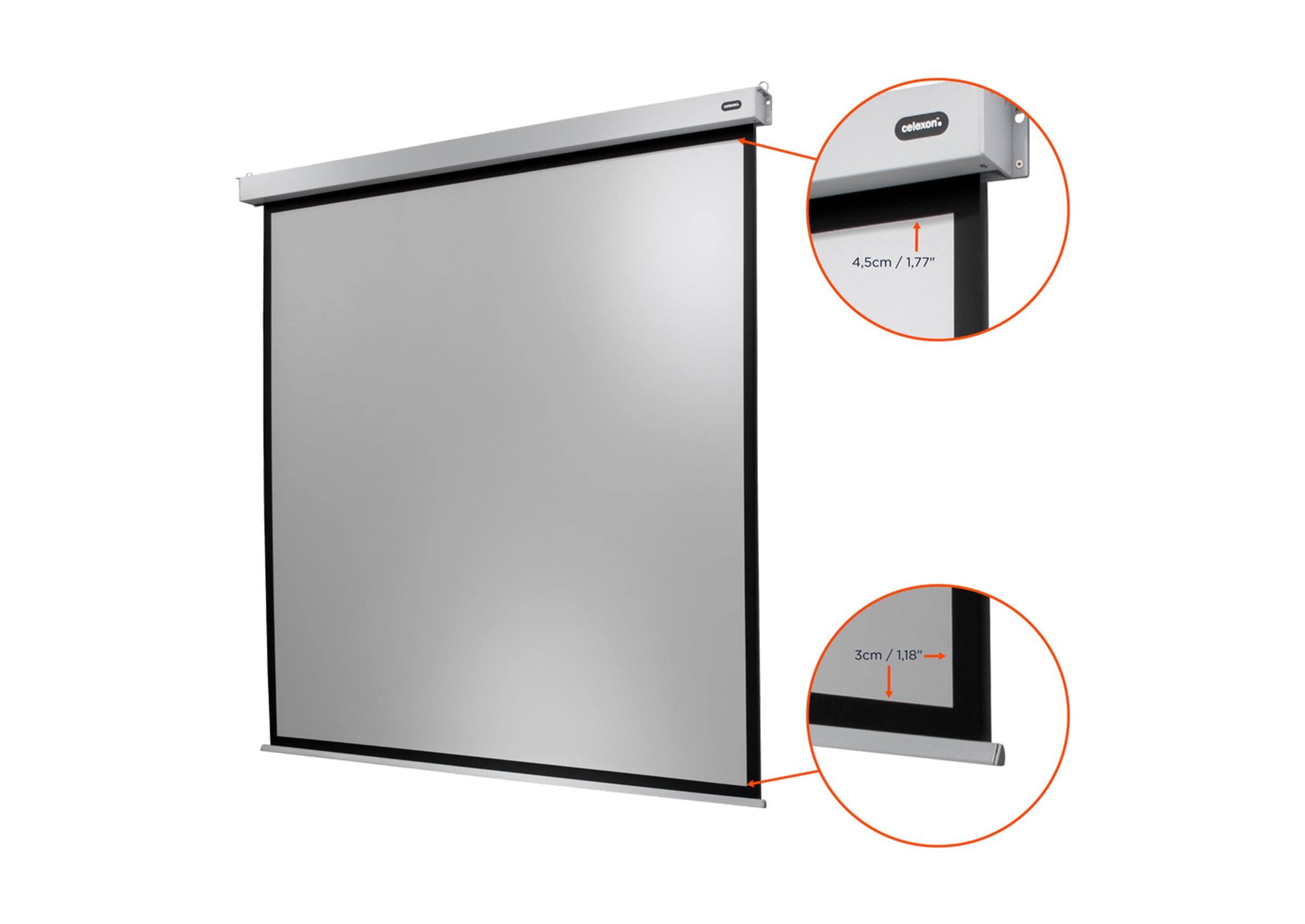 celexon Projector Screen Electric Professional Plus