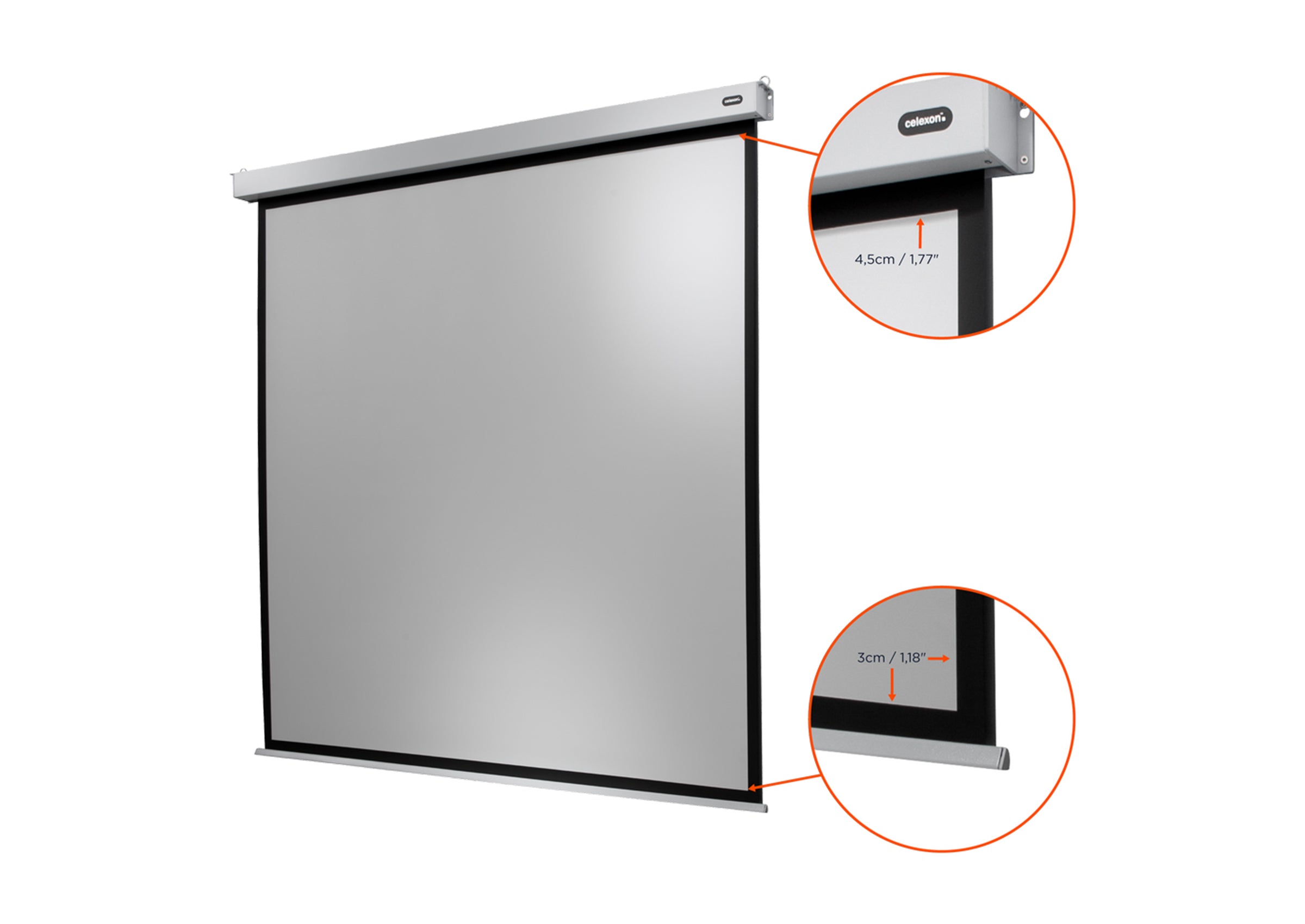 celexon Projector Screen Electric Professional Plus