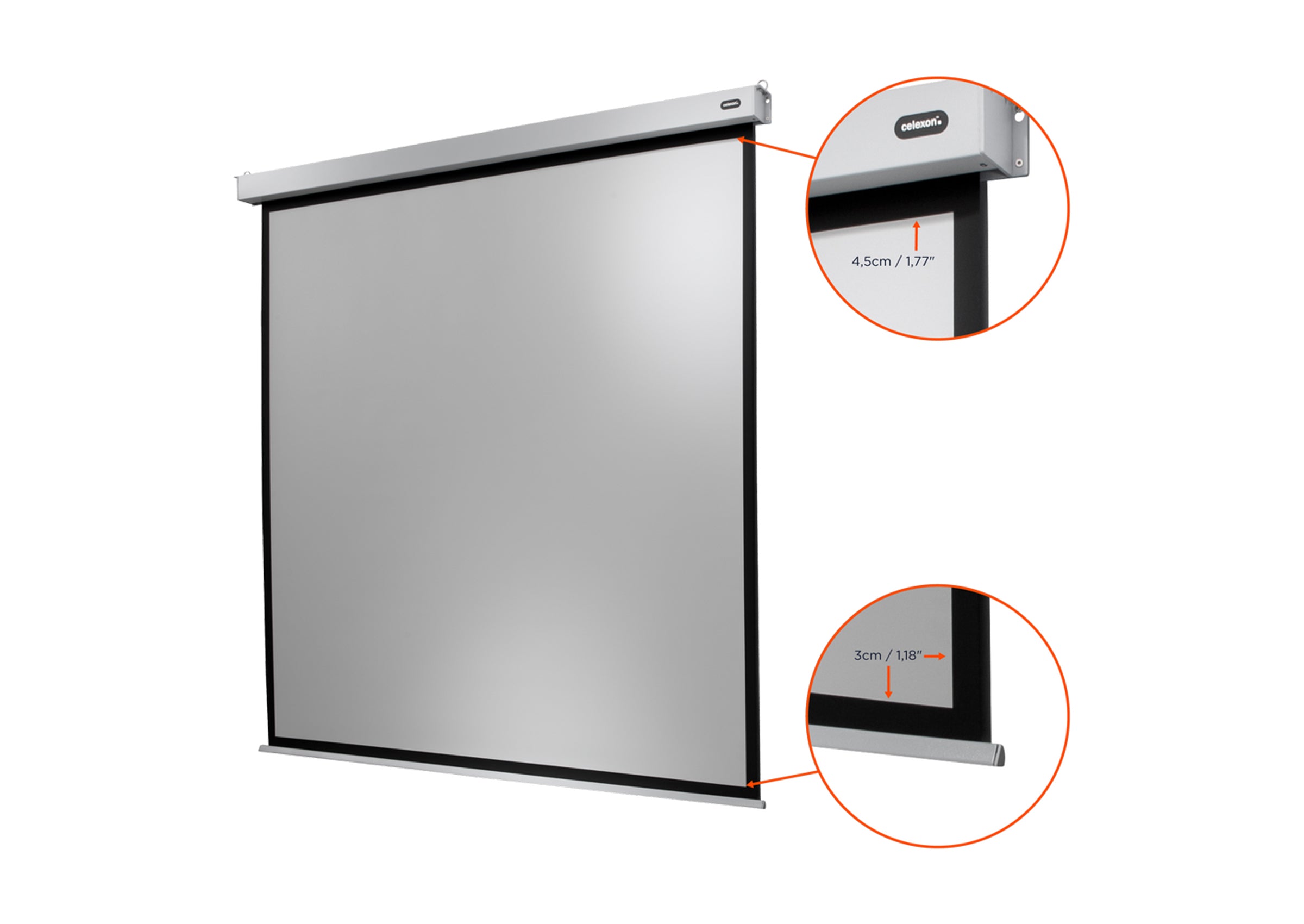 celexon Projector Screen Electric Professional Plus