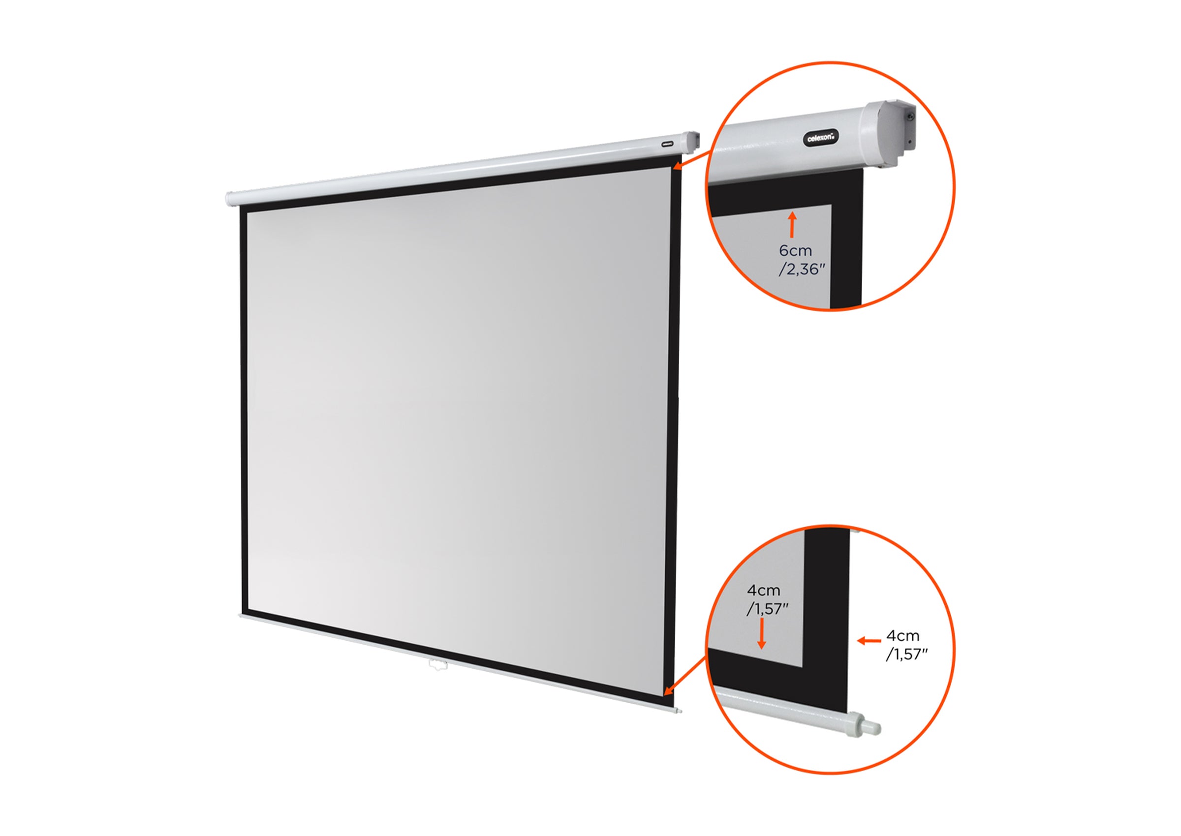 celexon Projector screen Manual Economy