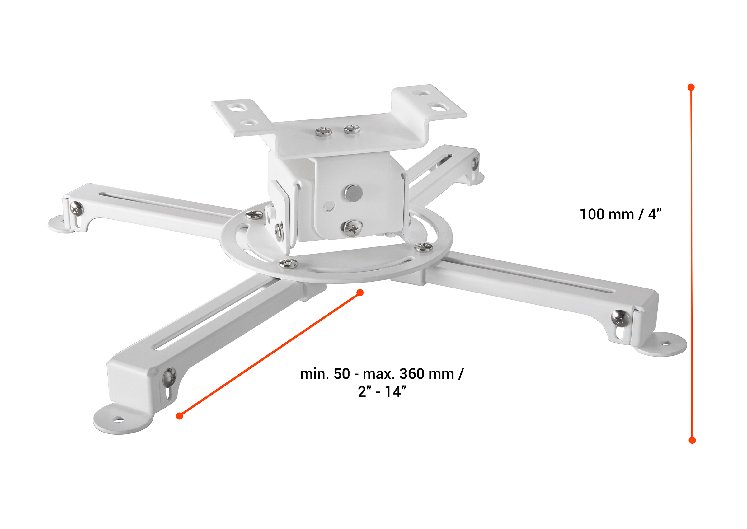 celexon Beamer-Deckenhalterung universal MultiCel Pro