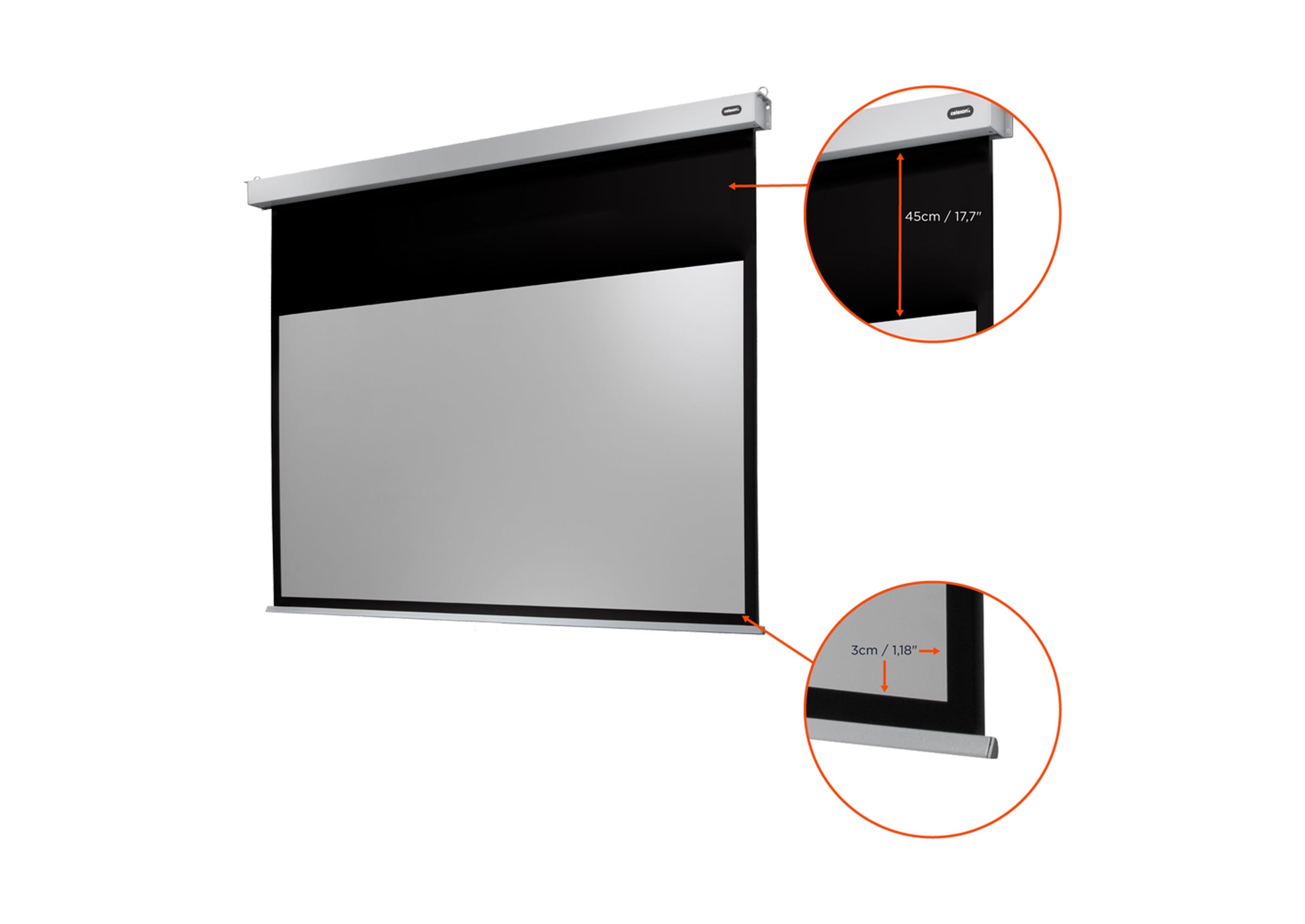 celexon Leinwand Motor Professional Plus