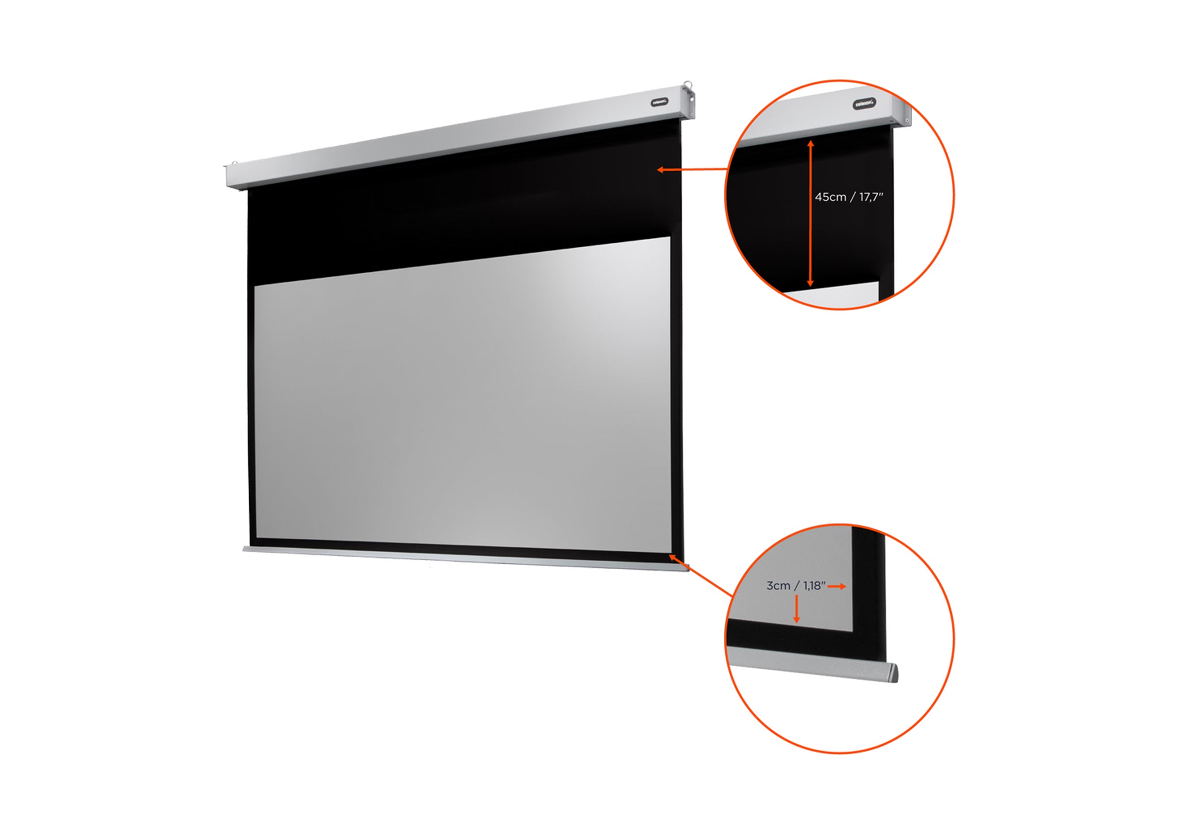 celexon Leinwand Motor Professional Plus