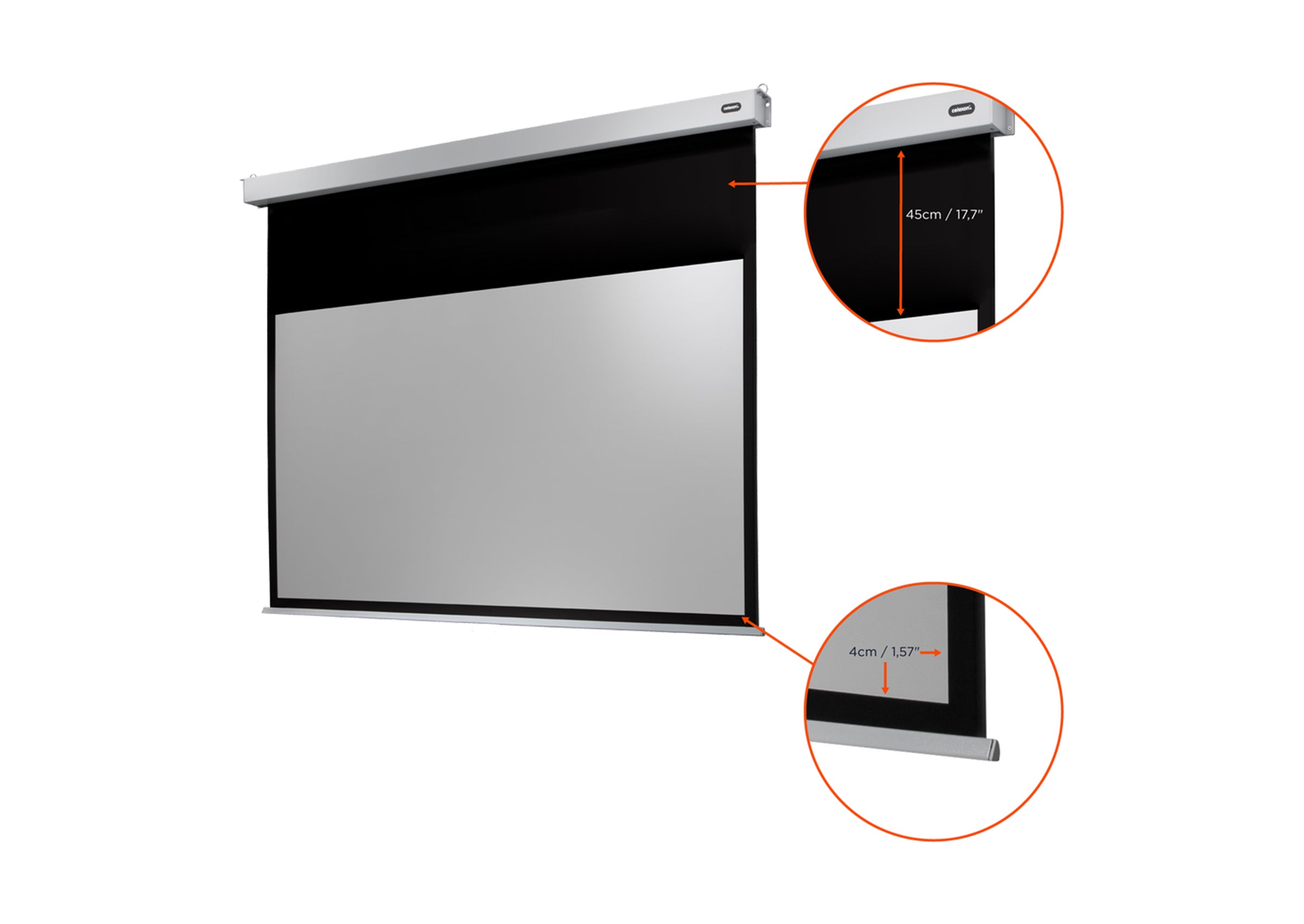 celexon Projector Screen Electric Professional Plus