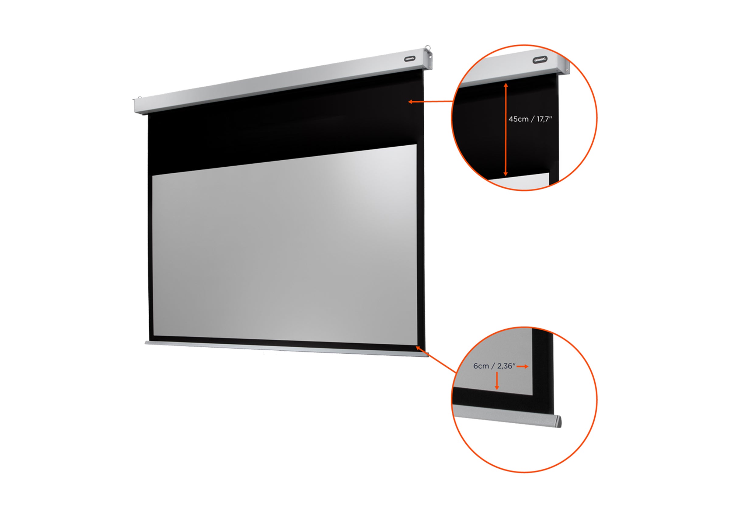 celexon Leinwand Motor Professional Plus