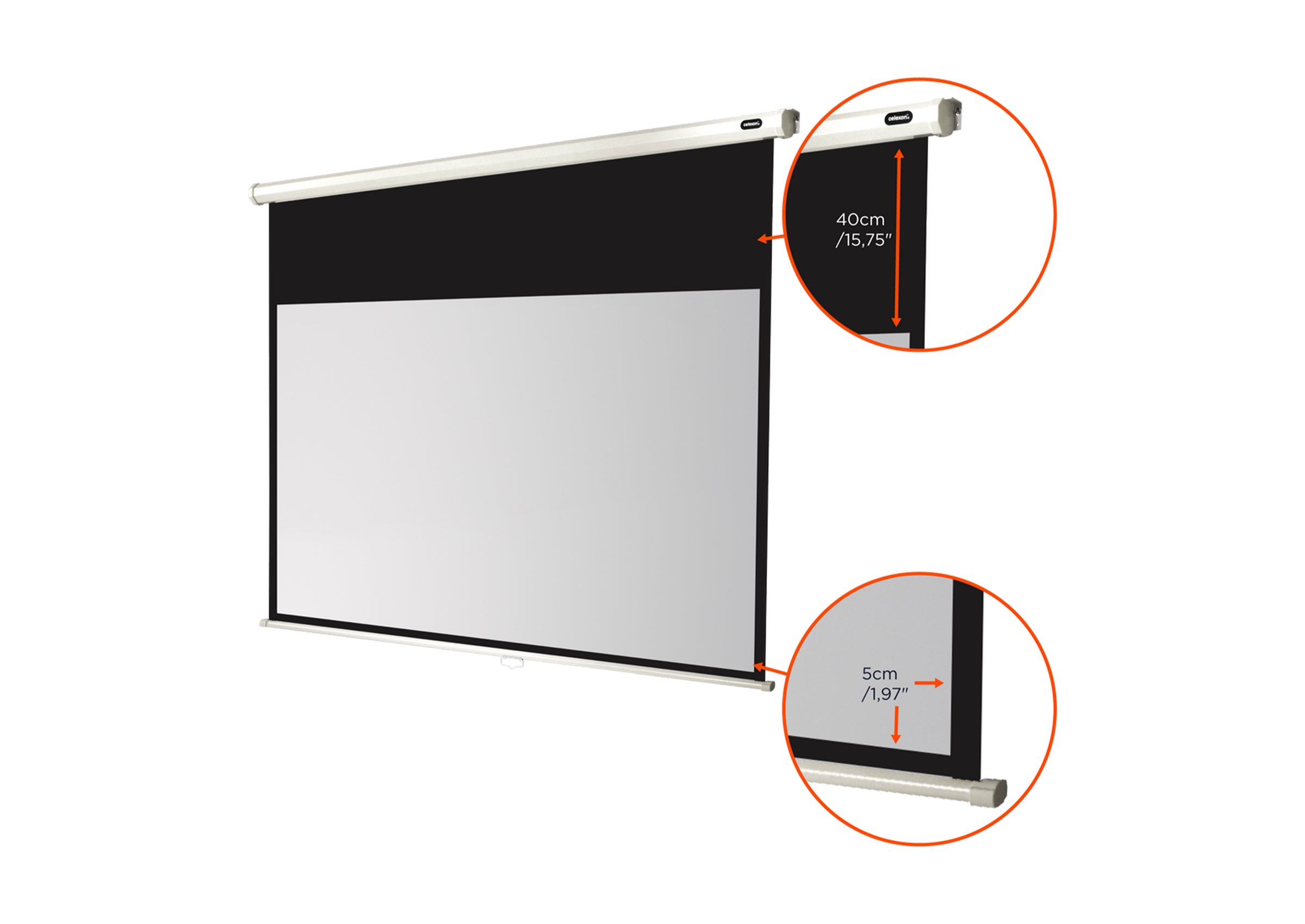 celexon Projector screen Manual Economy