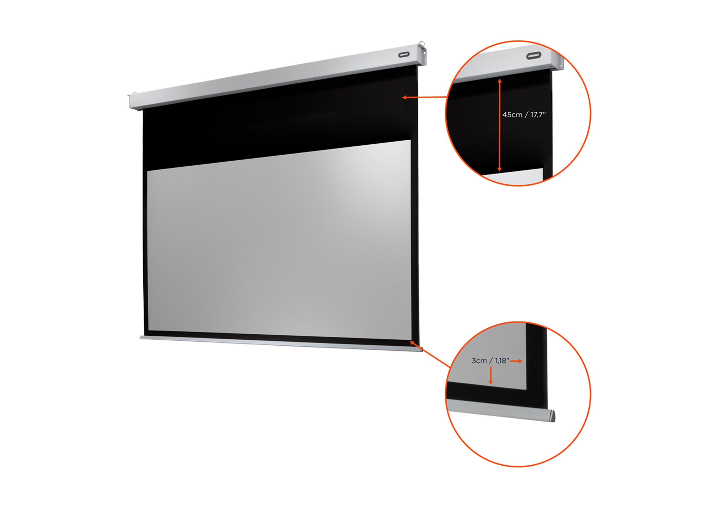 celexon Leinwand Motor Professional Plus