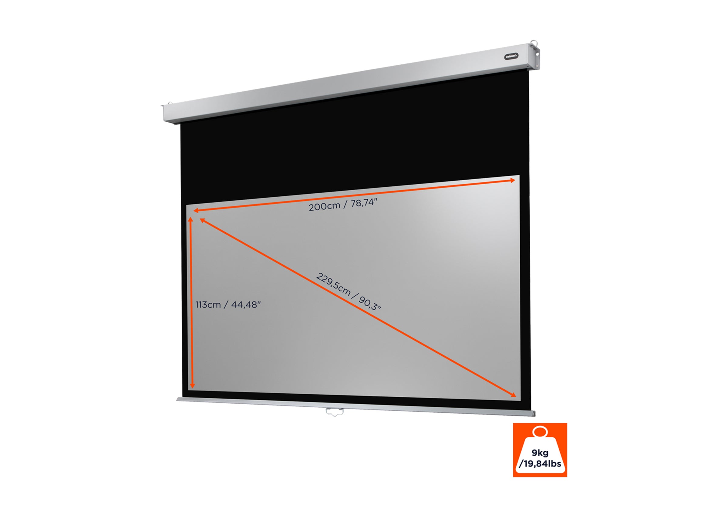 celexon Projector Screen Manual Professional Plus