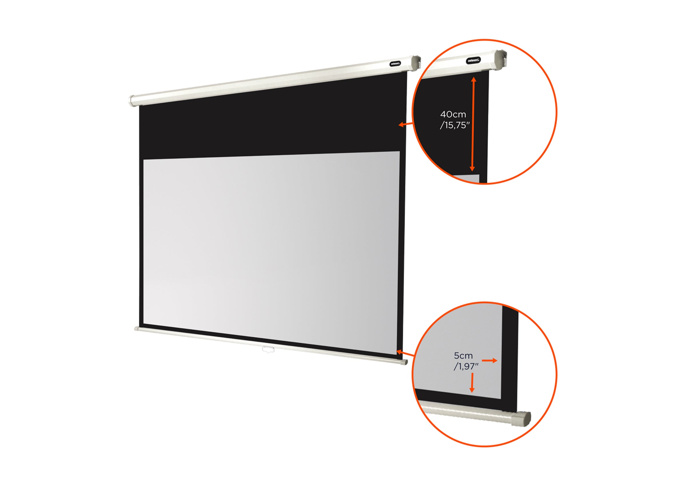 celexon Projector screen Manual Economy