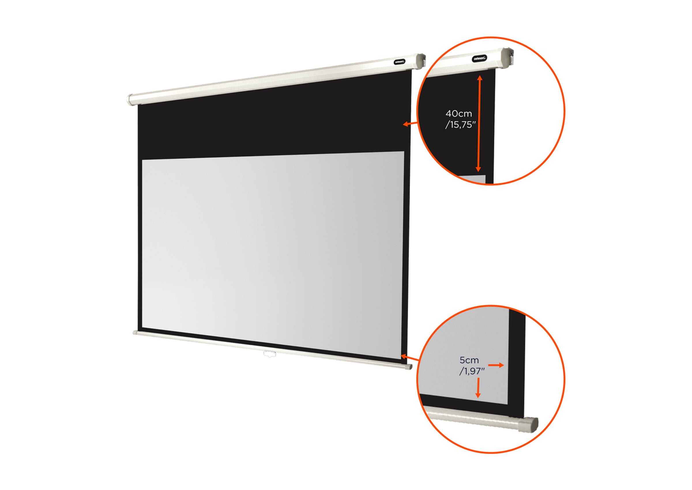 celexon Projector screen Manual Economy