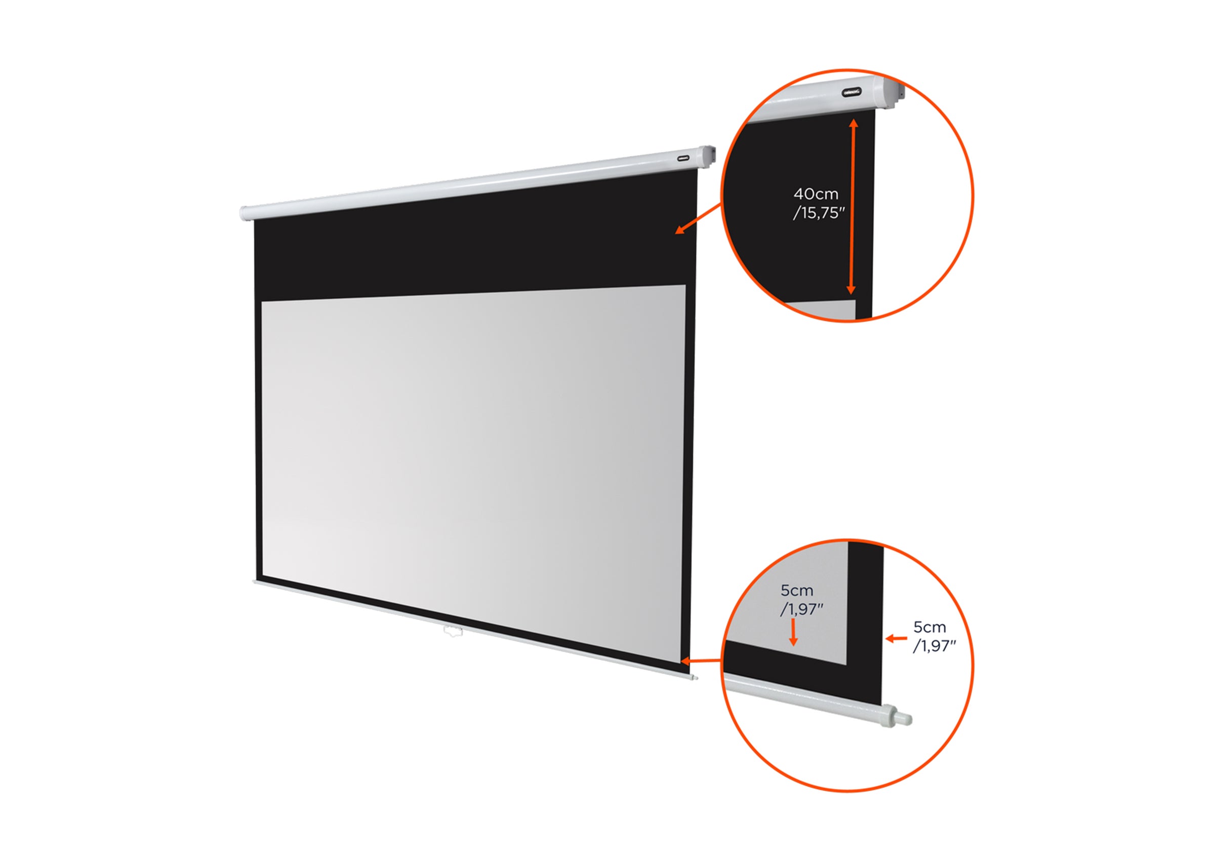 celexon Projector screen Manual Economy