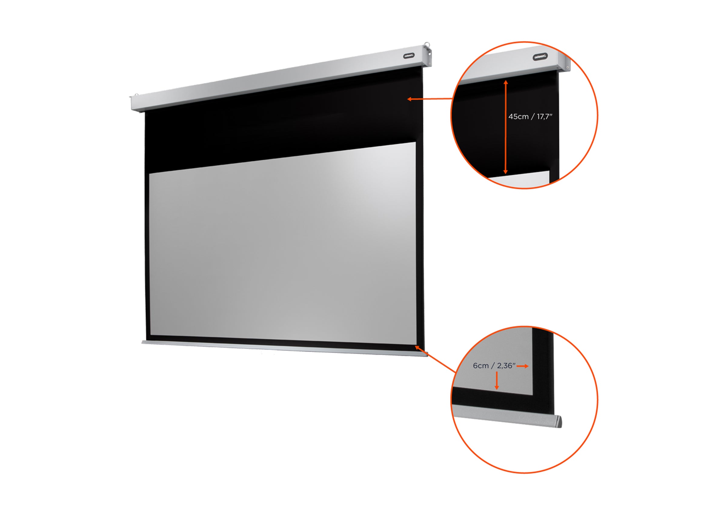 celexon Projector Screen Electric Professional Plus