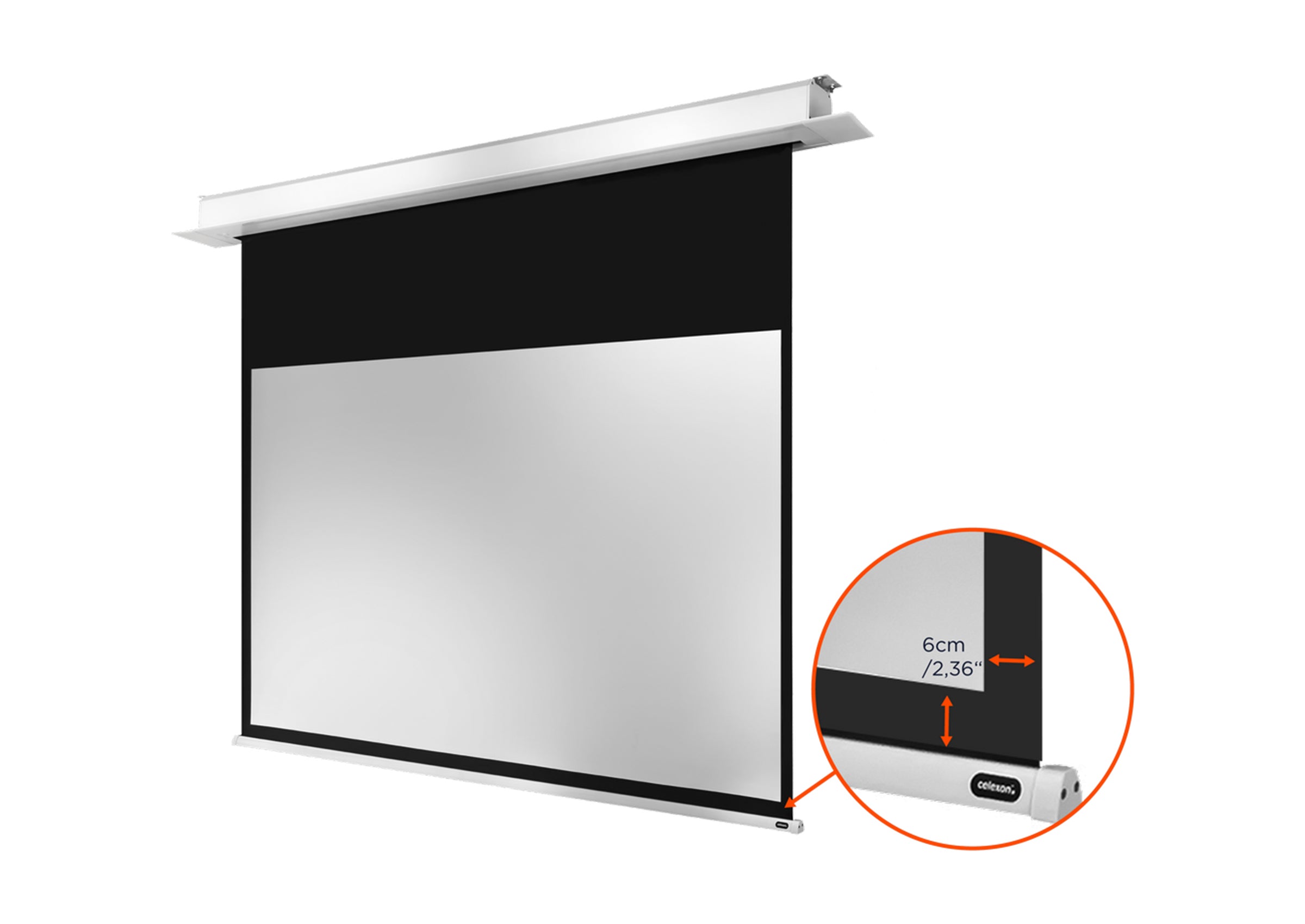 celexon Ceiling Recessed Electric Professional Plus Projector Screen