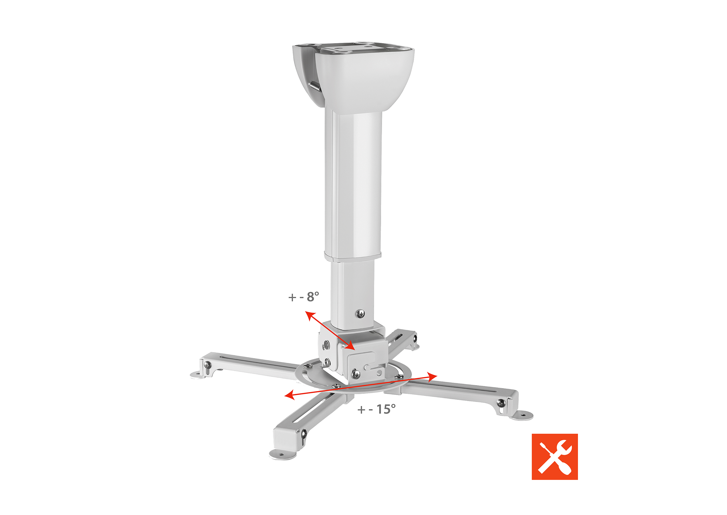 celexon Beamer-Deckenhalterung universal MultiCel Pro