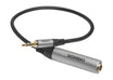 Adaptateur audio stéréo jack 3,5mm vers stéréo jack 6,3mm M/F celexon PRO 0,25 m