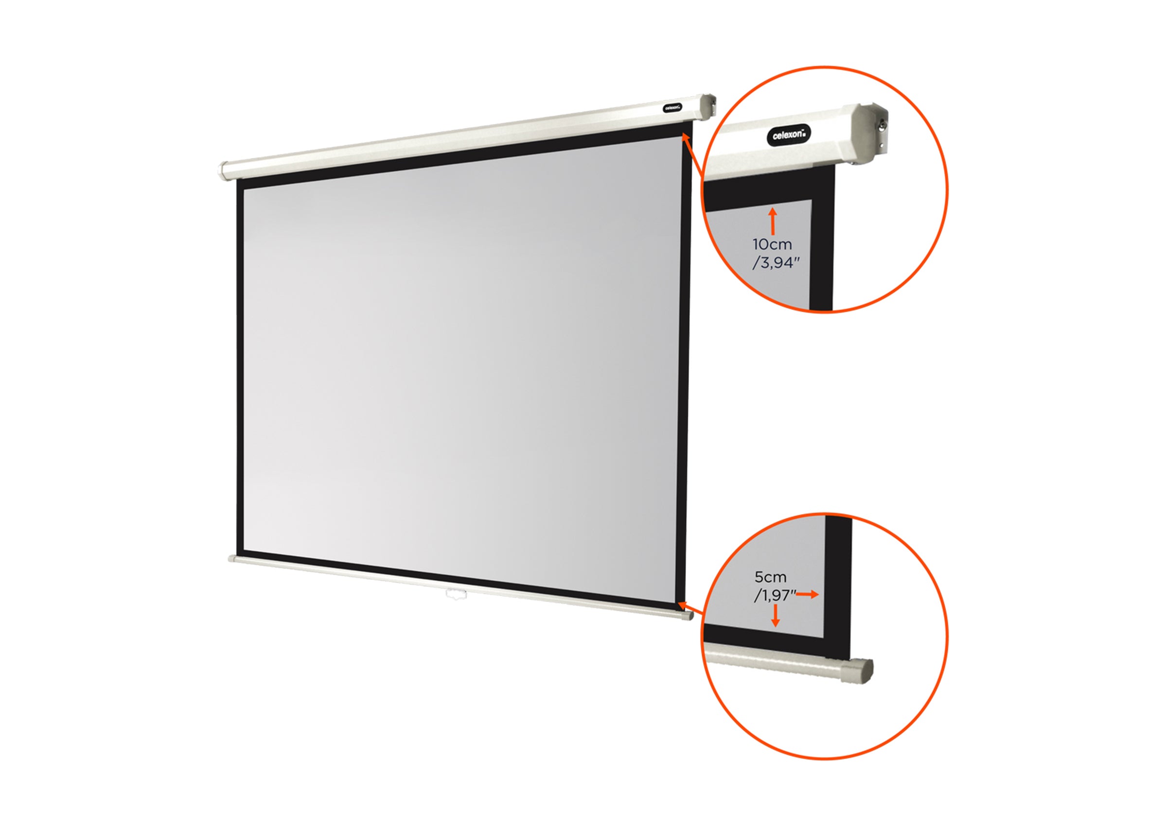 celexon Projector screen Manual Economy