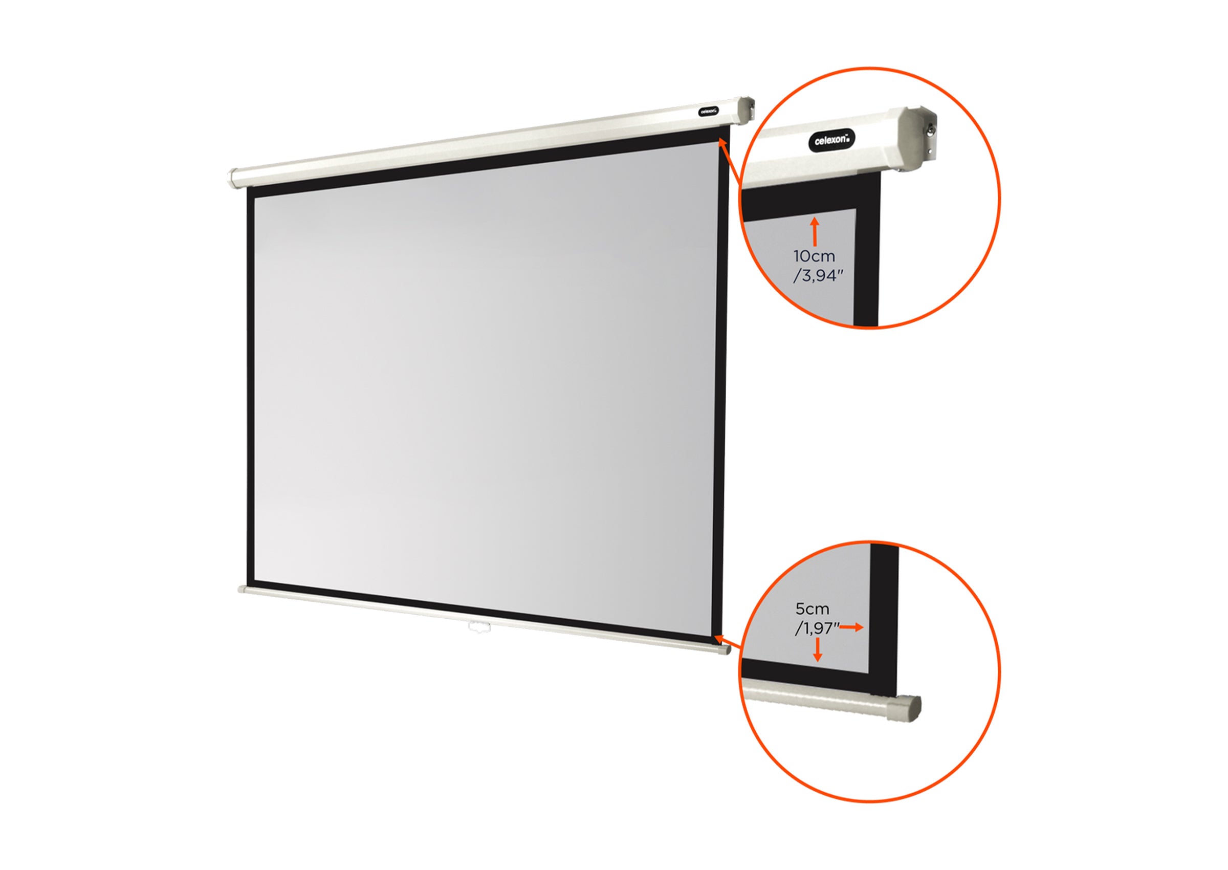 celexon Projector screen Manual Economy