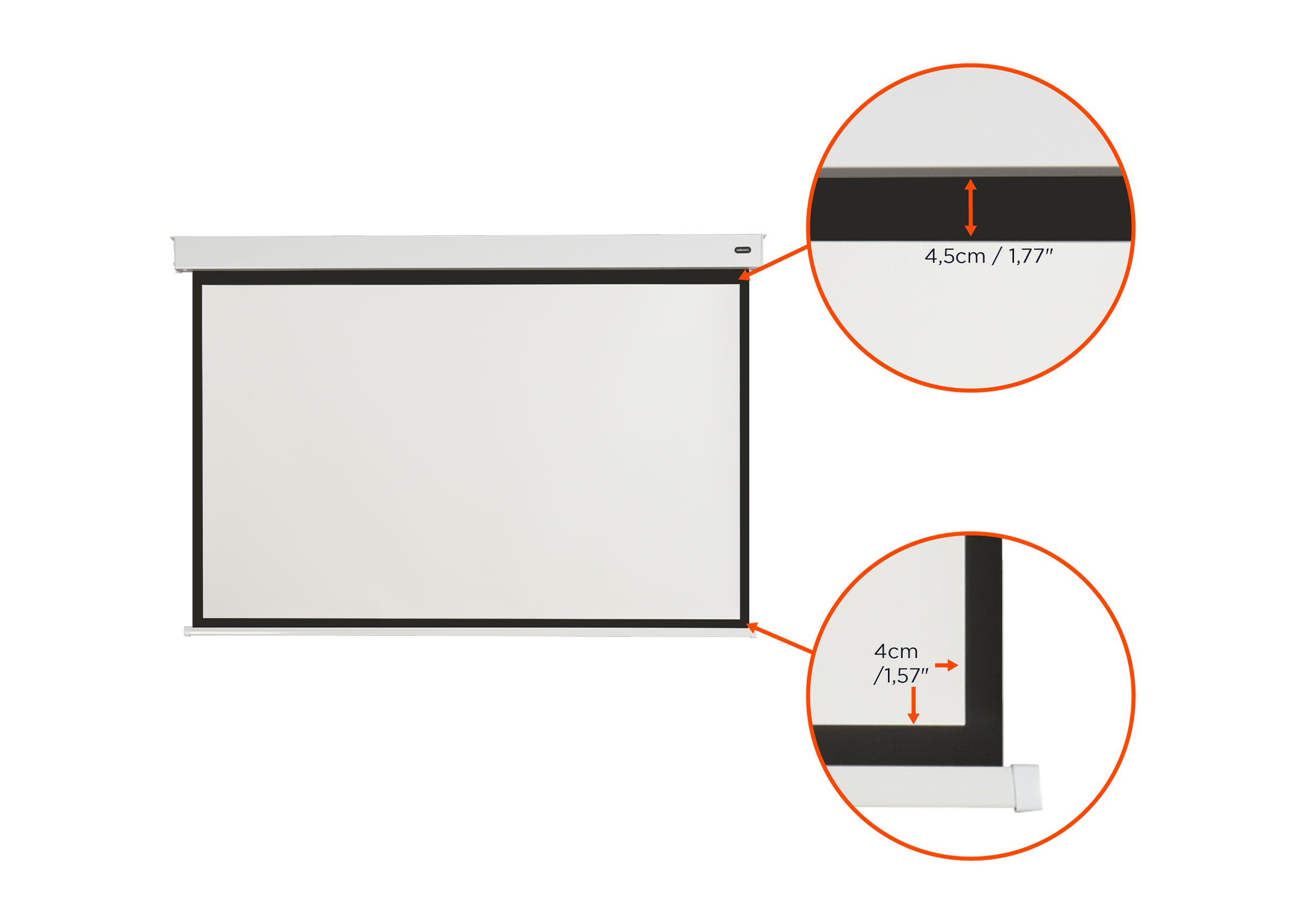 celexon Electric Professional Plus V2.0 Battery Projector Screen