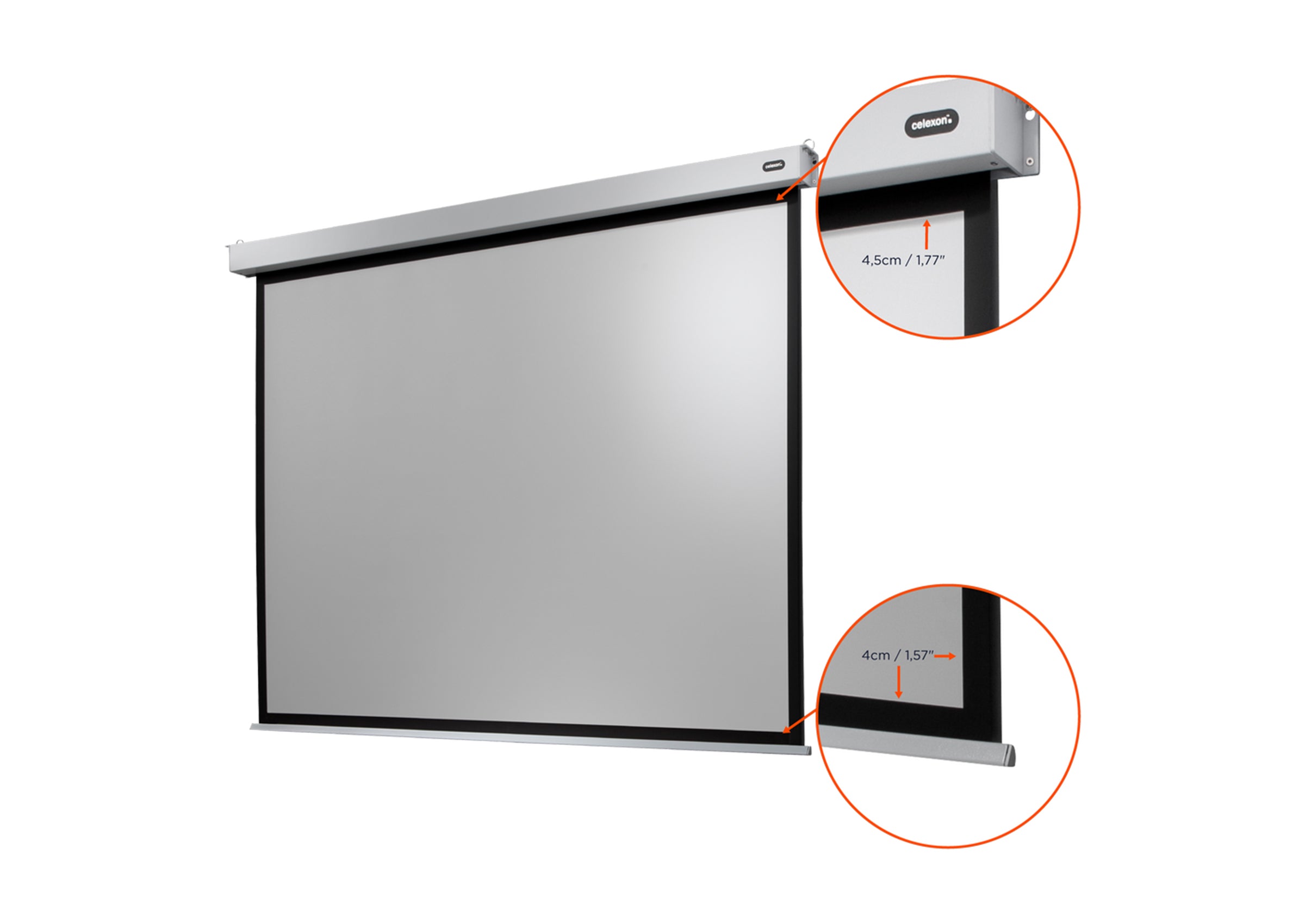 celexon Projector Screen Electric Professional Plus