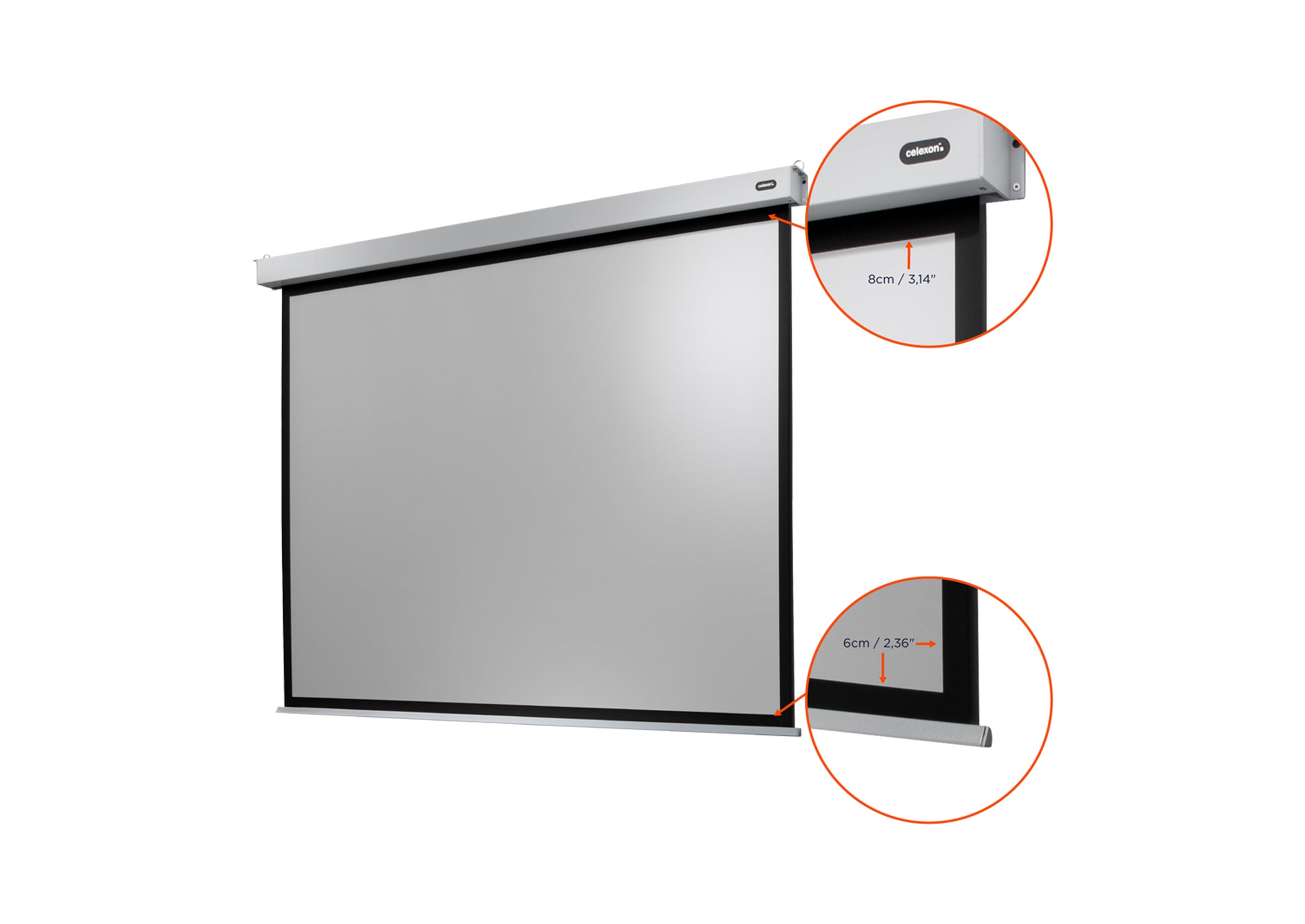 celexon Projector Screen Electric Professional Plus