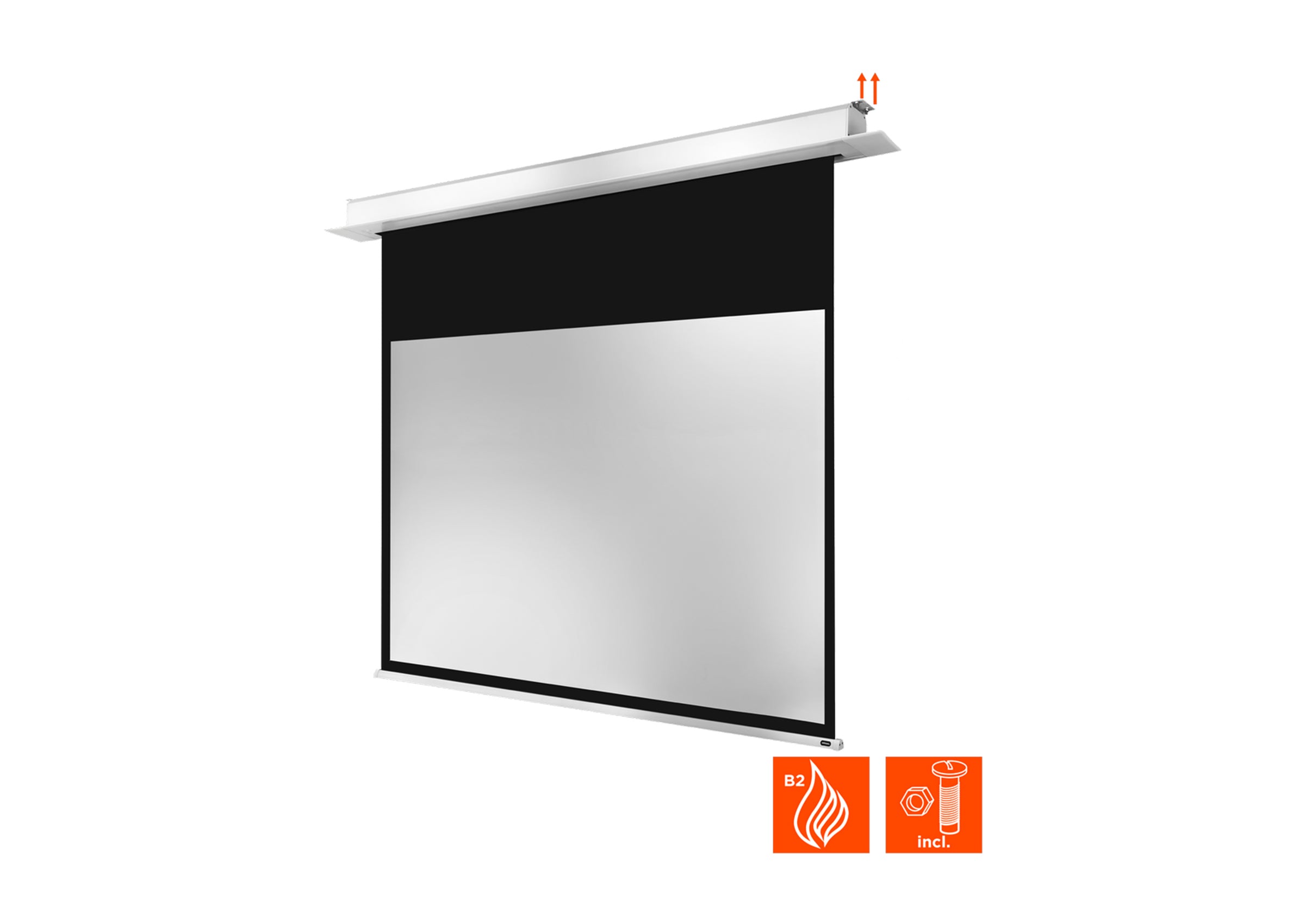 celexon Ceiling Recessed Electric Professional Plus Projector Screen